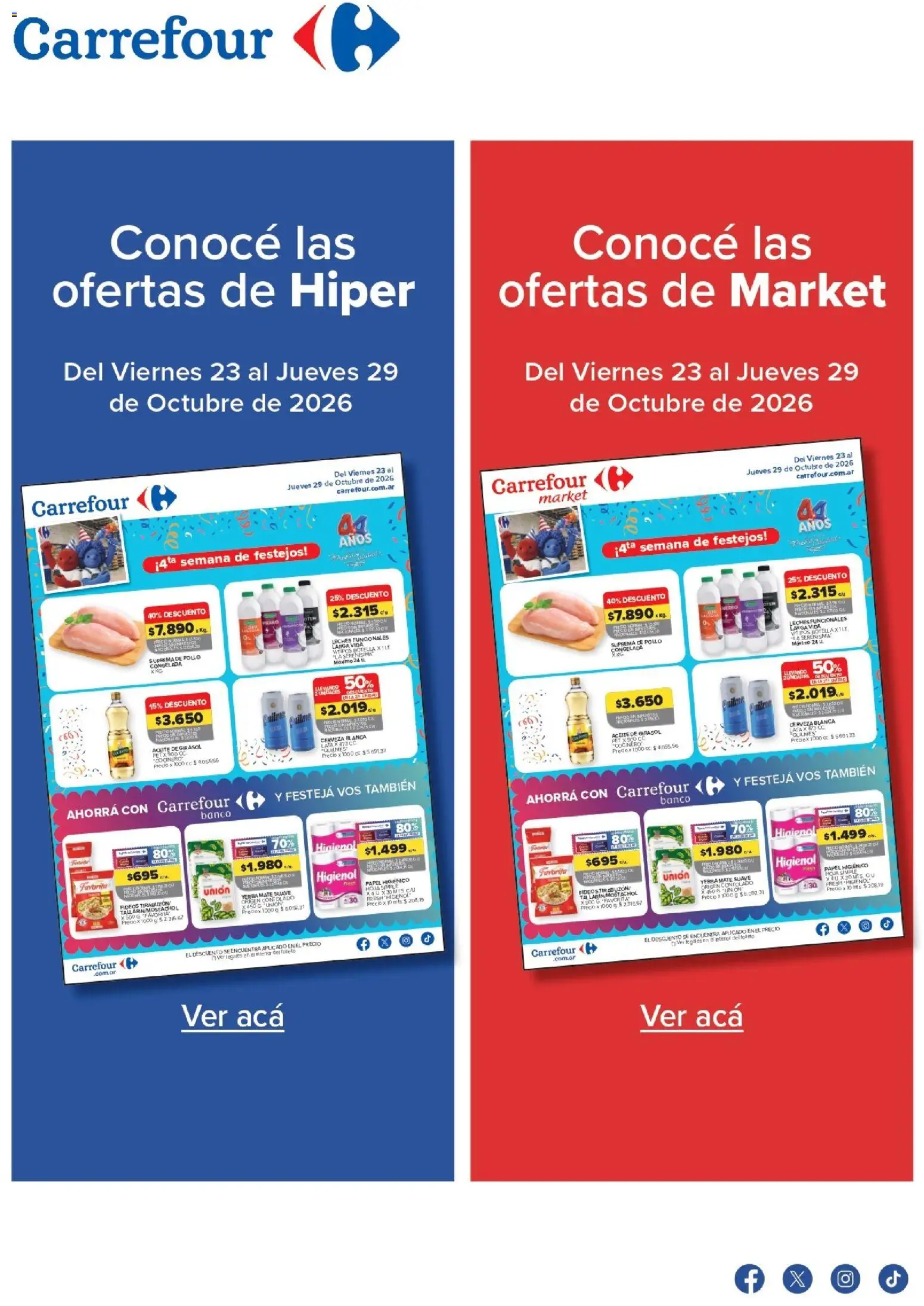 Carrefour - Ofertas │ válido desde el 23/10/2026 | Página: 1