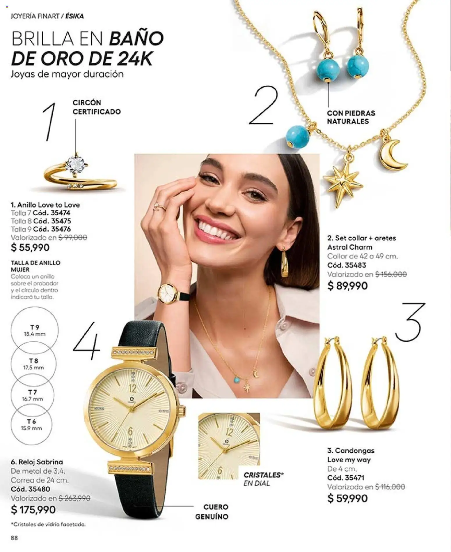 Ésika revista - valida desde el 07/09/2026 | Página: 90 | Productos: Reloj, Sobre, Baño, Collar