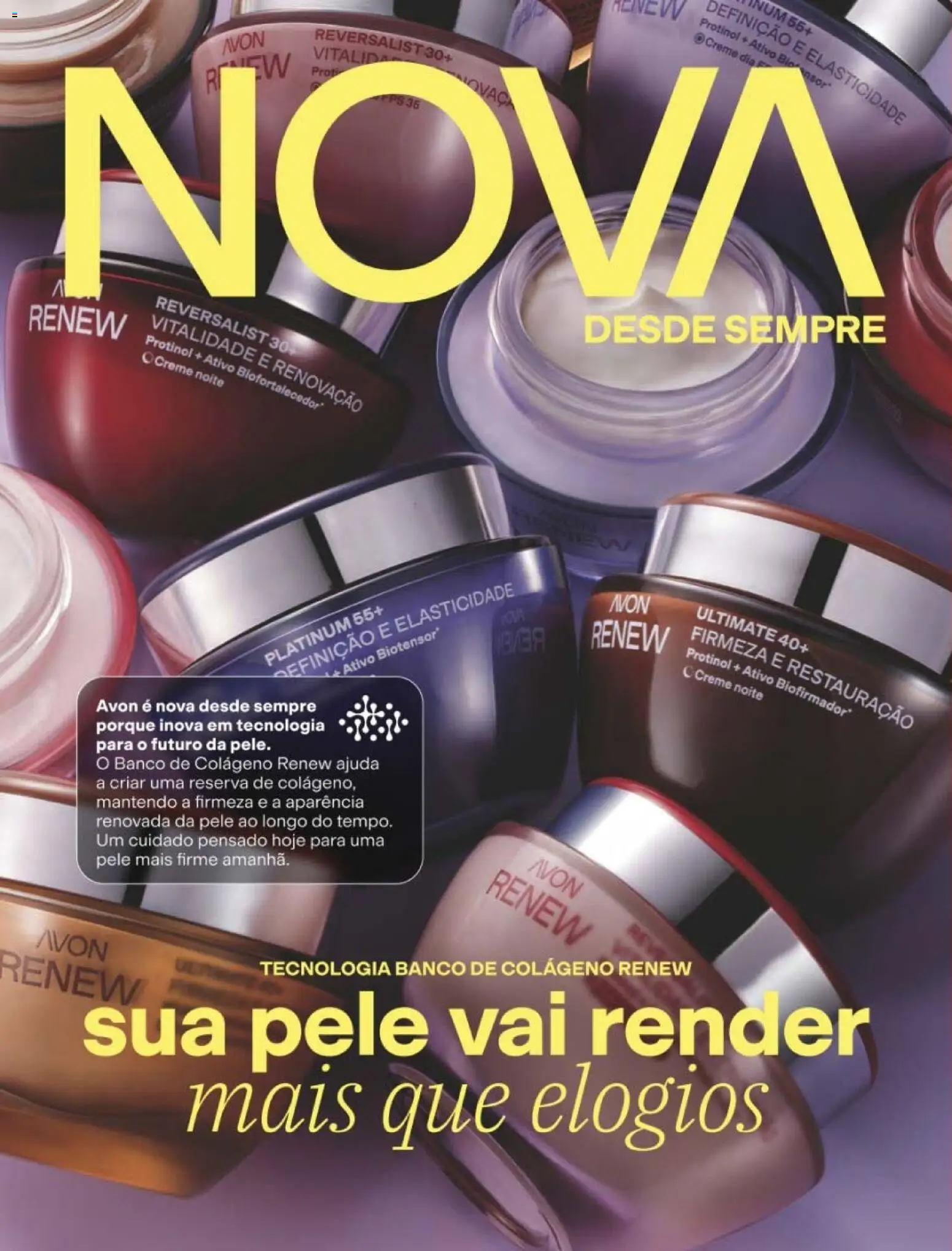 Avon Folheto - válido de 19/07/2026 | Página: 174 | Produtos: Colágeno, Banco, Creme