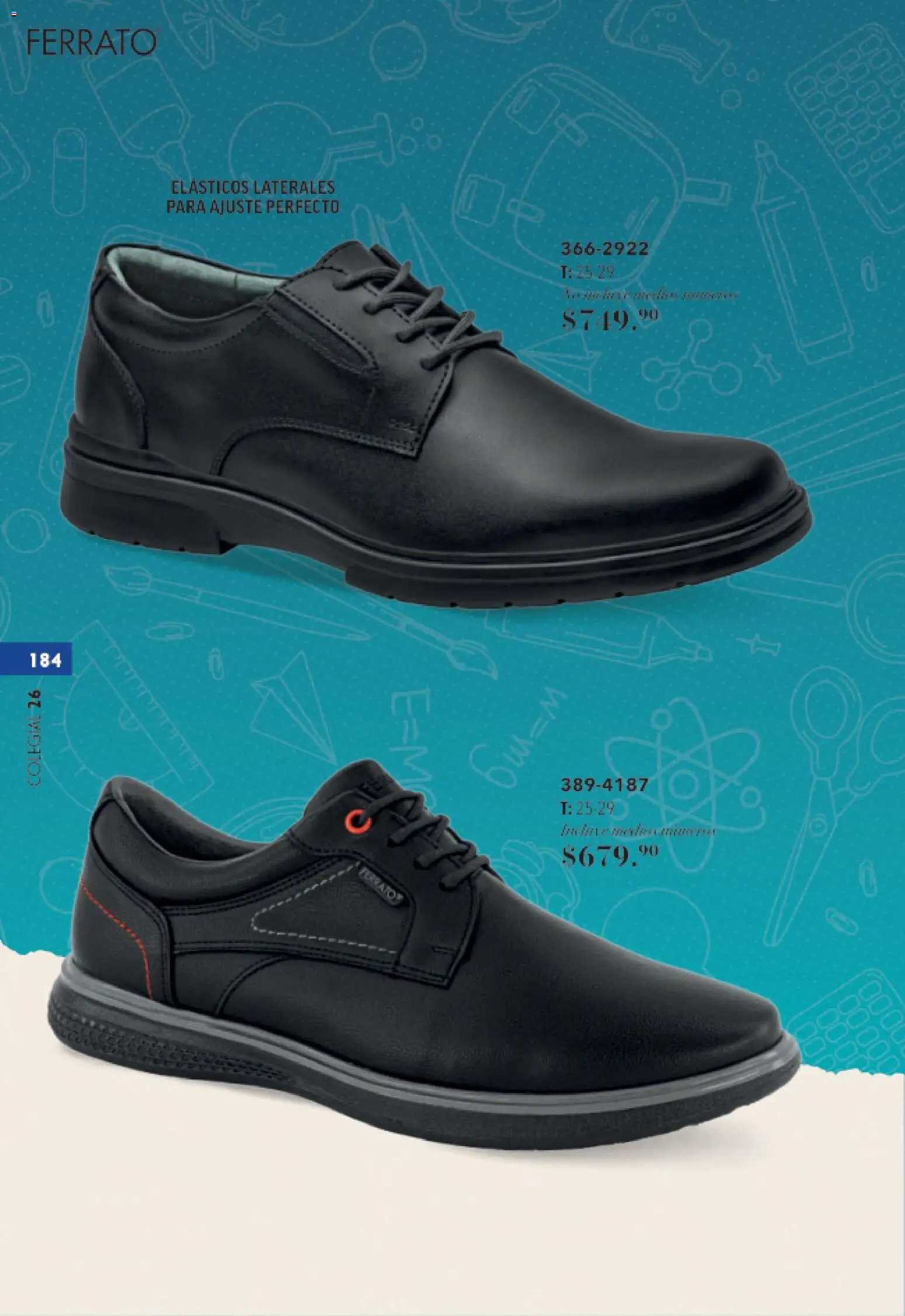 Nuevas ofertas de Andrea válidas en toda la República Mexicana desde el 23/05/2026. ¡Encuentra las mejores ofertas en Andrea catálogo Colegial! | Página: 184