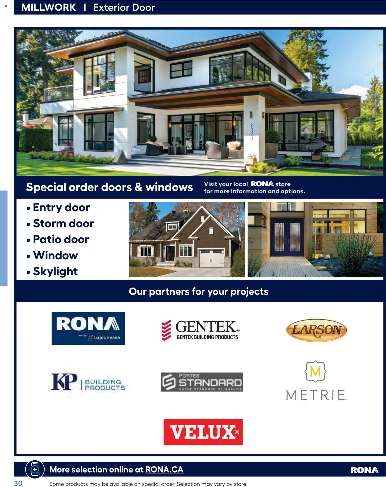 Rona flyer valid from Feb 26, 2026 | Page: 30 | Products: Door