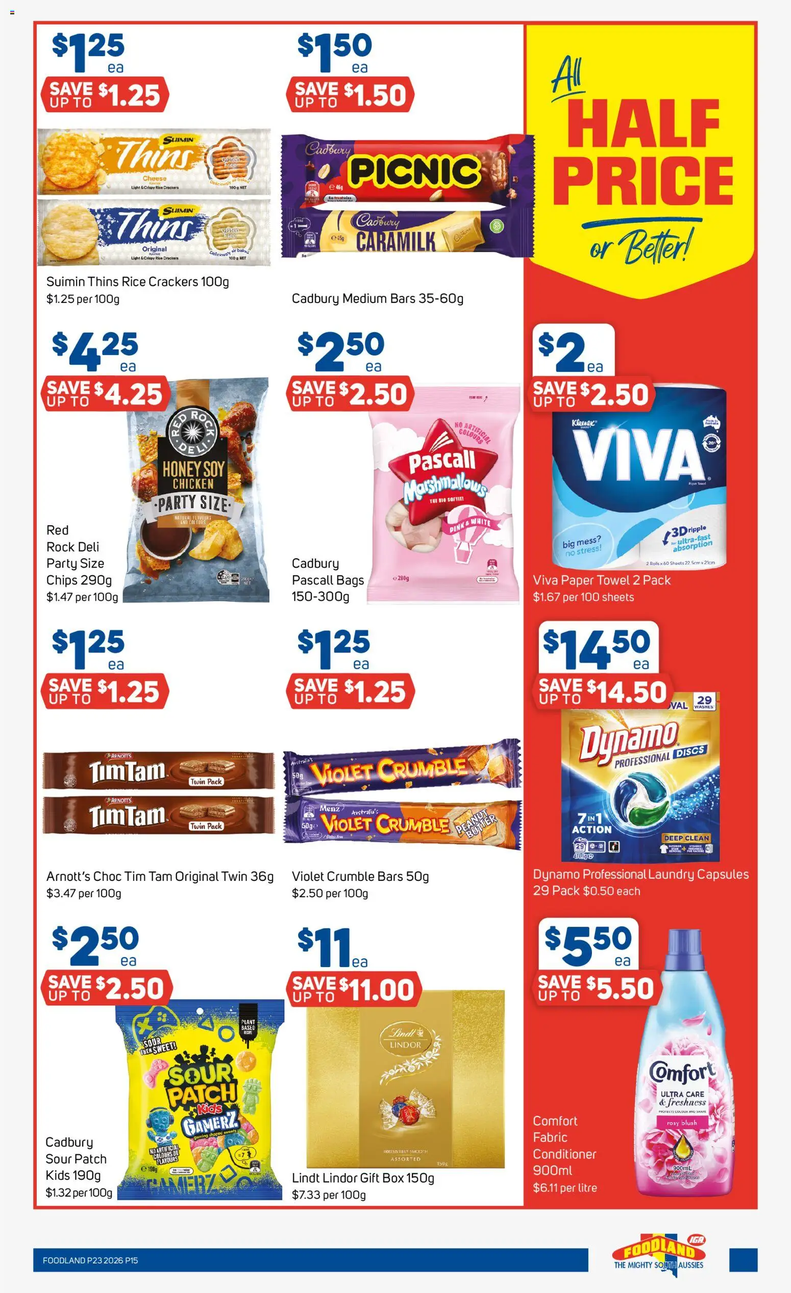 Foodland catalogue - valid from 03.06.2026 | Page: 15 | Products: Box, Crackers, Plant, Conditioner