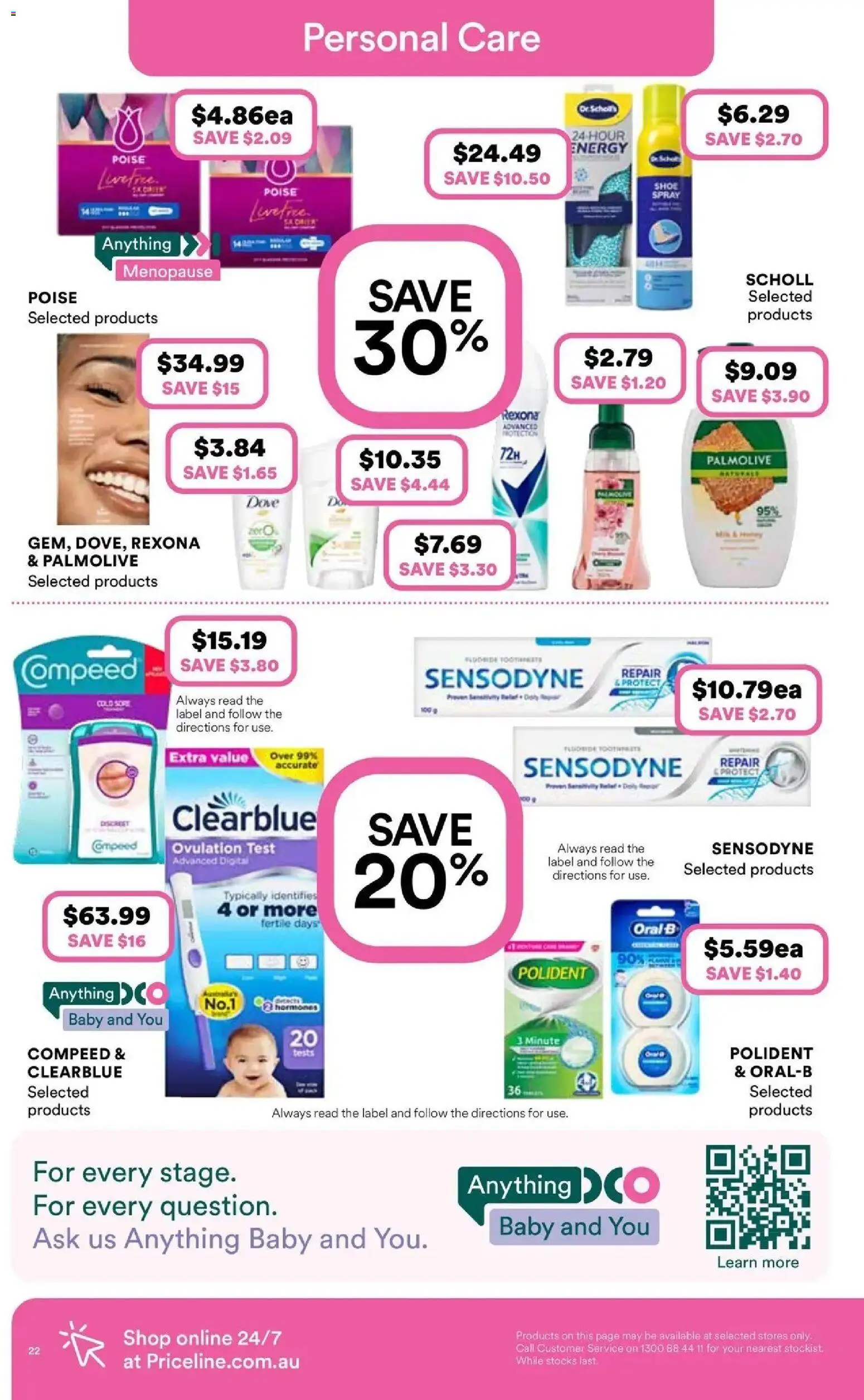 Priceline Pharmacy catalogue Broadbeach - 10/09/2026 > weekly / monthly specials | Page: 22 | Products: Digital, Shoe spray