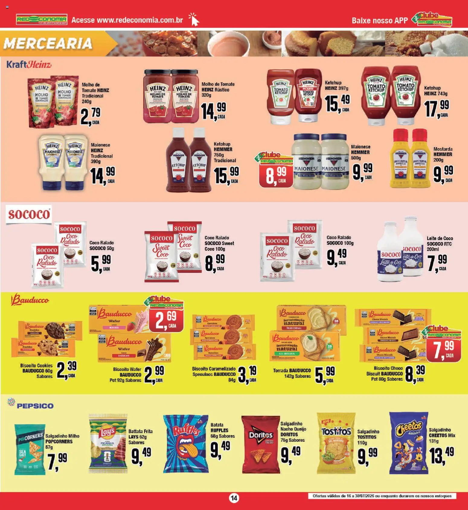 RedEconomia Folheto - válido de 16/07/2026 | Página: 14