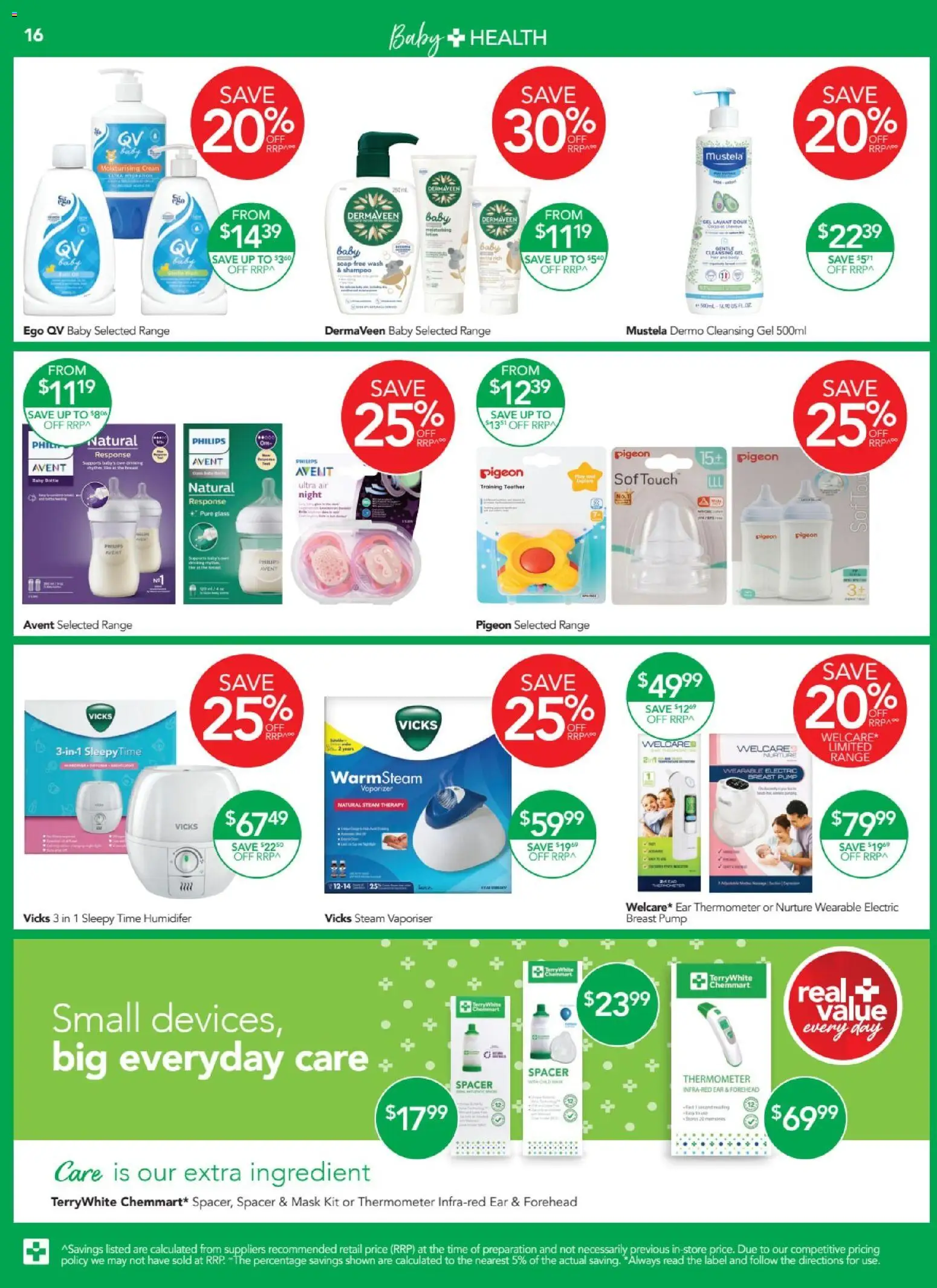Terry White catalogue - valid from 26.03.2026 | Page: 16 | Products: Shampoo, Mask, Cream, Thermometer