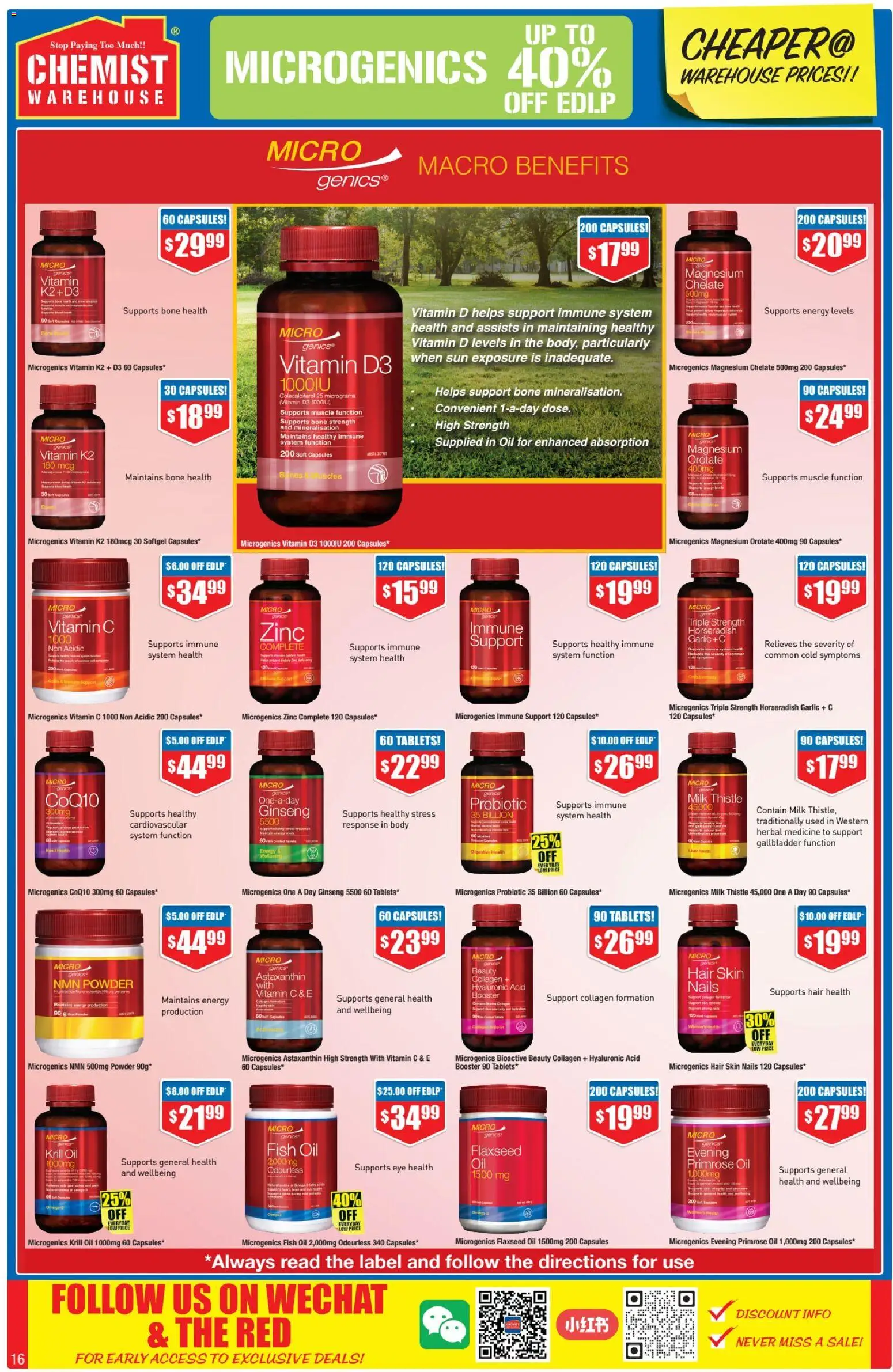   ﻿﻿Chemist Warehouse catalogue from 23/07/2026 > Big discounts — page 16