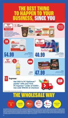Preview of Wholesale Club weekly flyer / circulaire from shop Wholesale Club valid from Sep 10, 2026 | Page: 4 | Products: Chips, Kettle, Vinegar, Salt