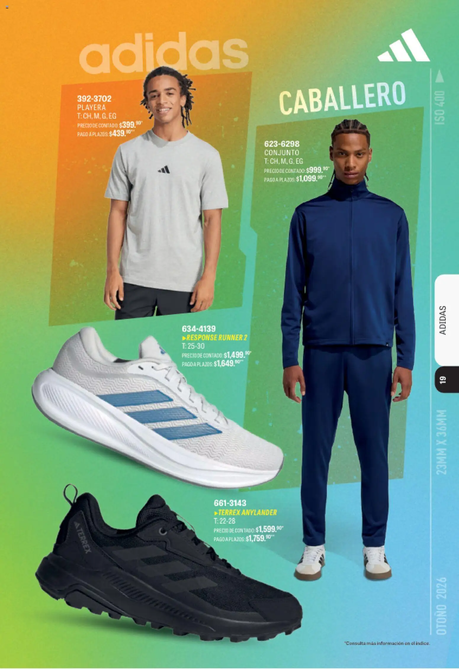 Nuevas ofertas de Andrea válidas en toda la República Mexicana desde el 09/08/2026. ¡Encuentra las mejores ofertas en Andrea catálogo Deportivo Completo! | Página: 19 | Productos: Playera, Conjunto