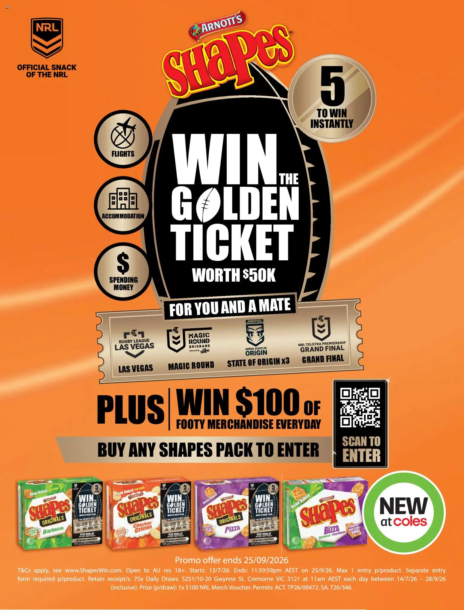 Coles catalogue - valid from 01/09/2026 | Page: 30 | Products: Snacks, Pizza, Chicken, Oven