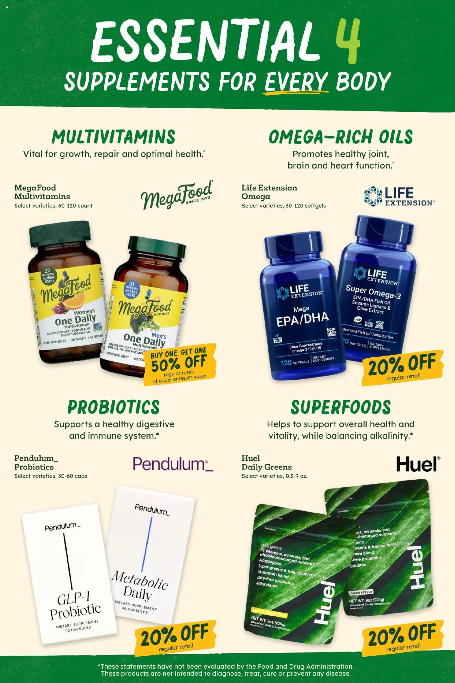 Sprouts Monthly Ad - valid from 06/24/2026 | Page: 24 | Products: Multivitamin, Fish Oil, Oil, Fish