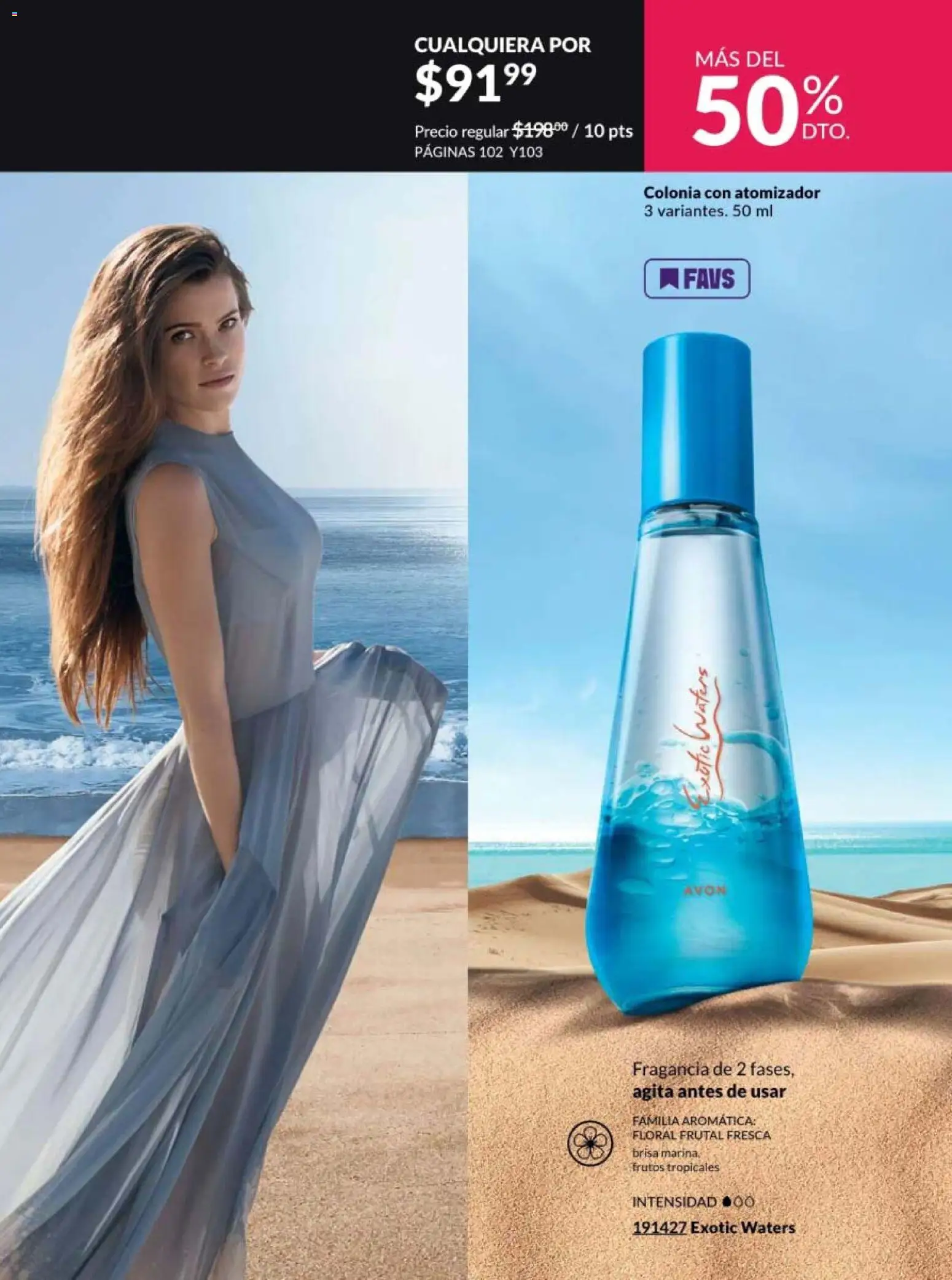 Nuevas ofertas de AVON válidas en toda la República Mexicana desde el 20/02/2026. ¡Encuentra las mejores ofertas en AVON campaña 4 2026! | Página: 97 | Productos: Fragancia