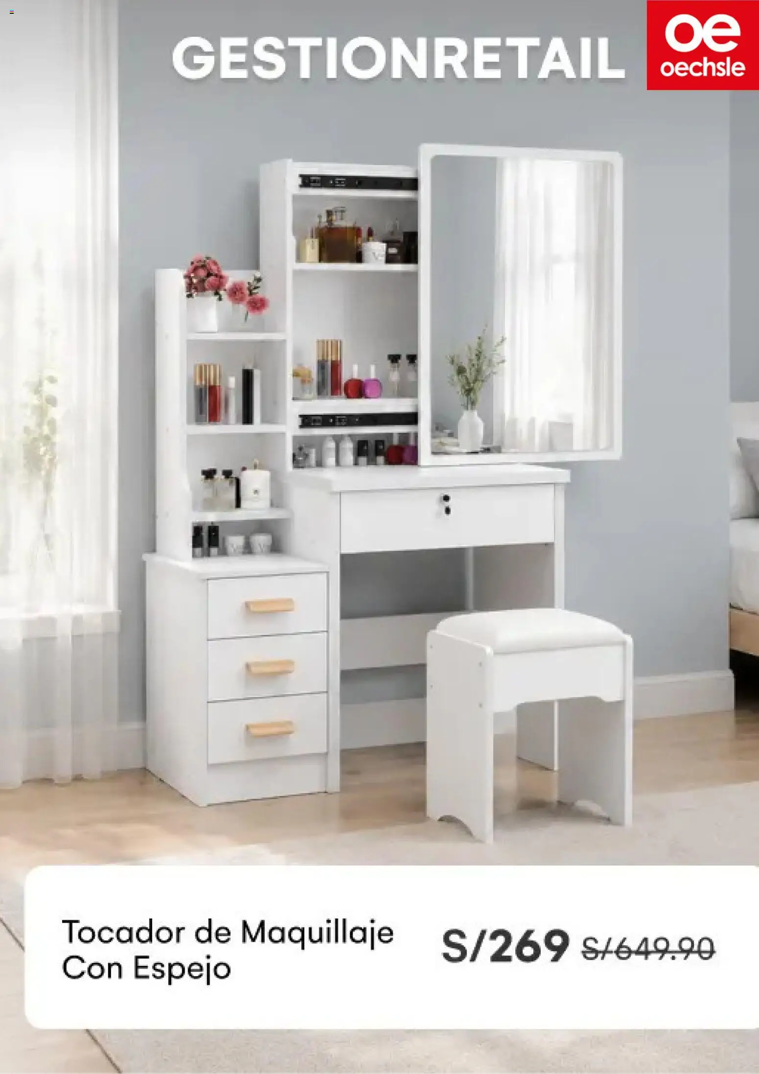 Catálogo Oechsle válido desde 31/08/2026 | Página: 4 | Productos: Espejo, Maquillaje