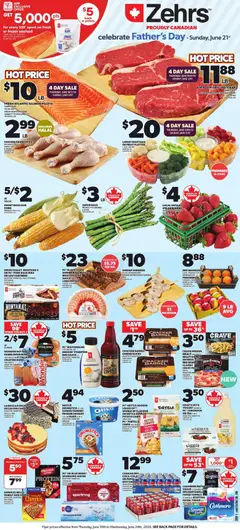 Preview of Zehrs weekly flyer / circulaire from shop Zehrs valid from 18.06.2026 | Page: 2 | Products: PC, Case, Pizza, Pork