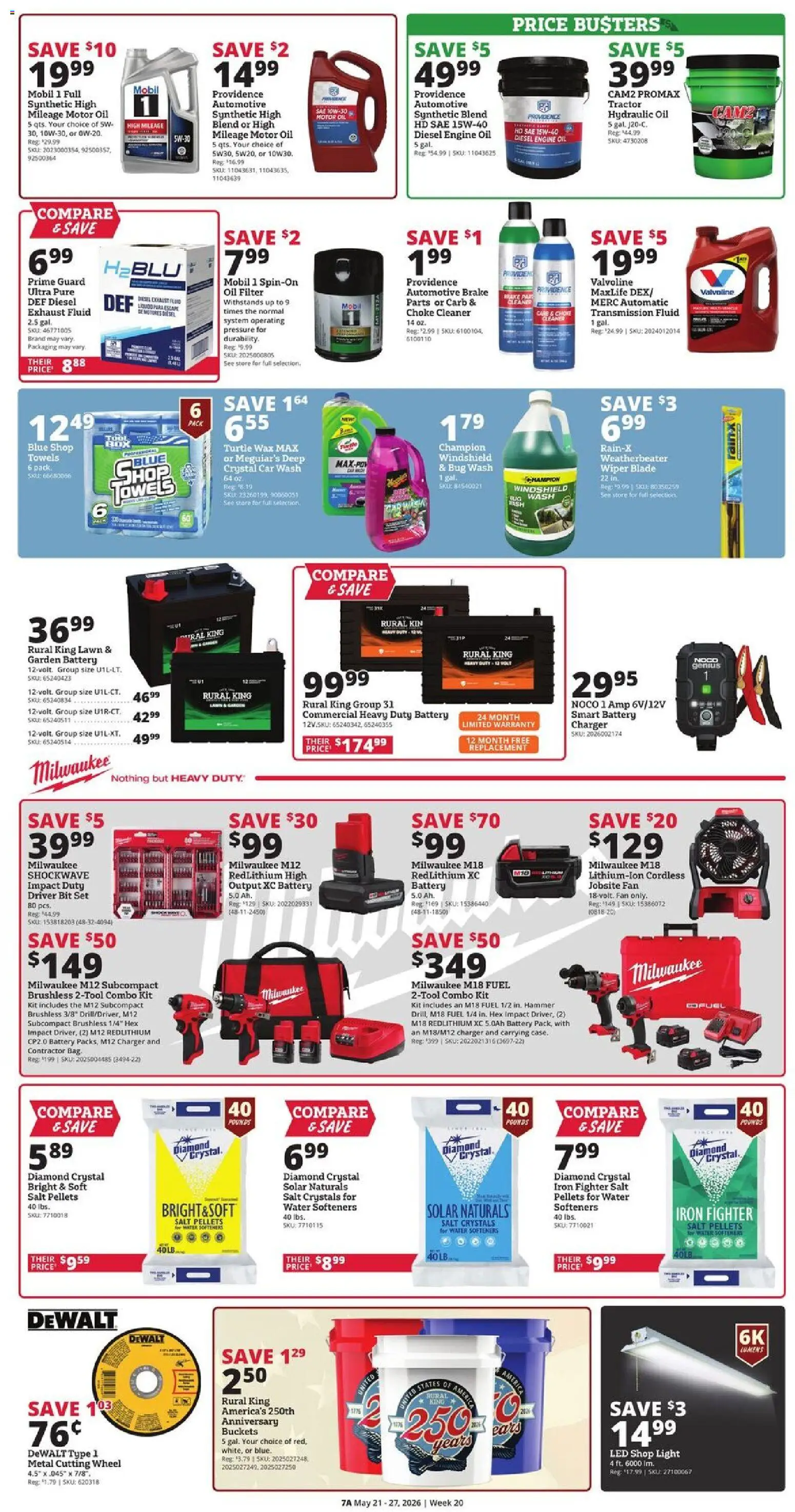 Bi-Mart Extra Member Discount - valid from 19.05.2026 | Page: 7 | Products: Wiper, Windshield, Water, Iron