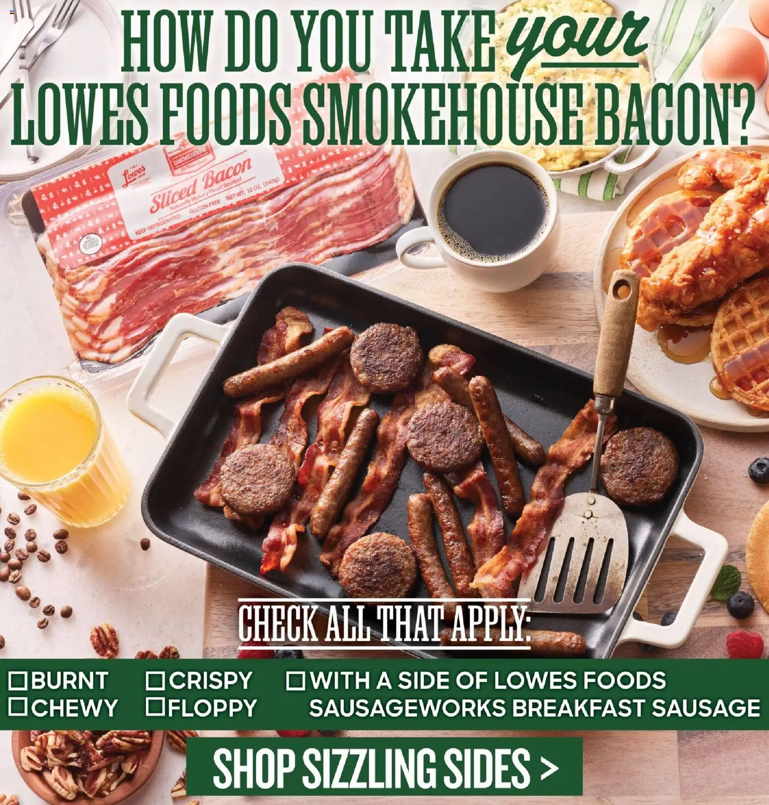 Lowes Foods Weekly Ad - valid from 09/02/2026 | Page: 4 | Products: Bacon, Sausage