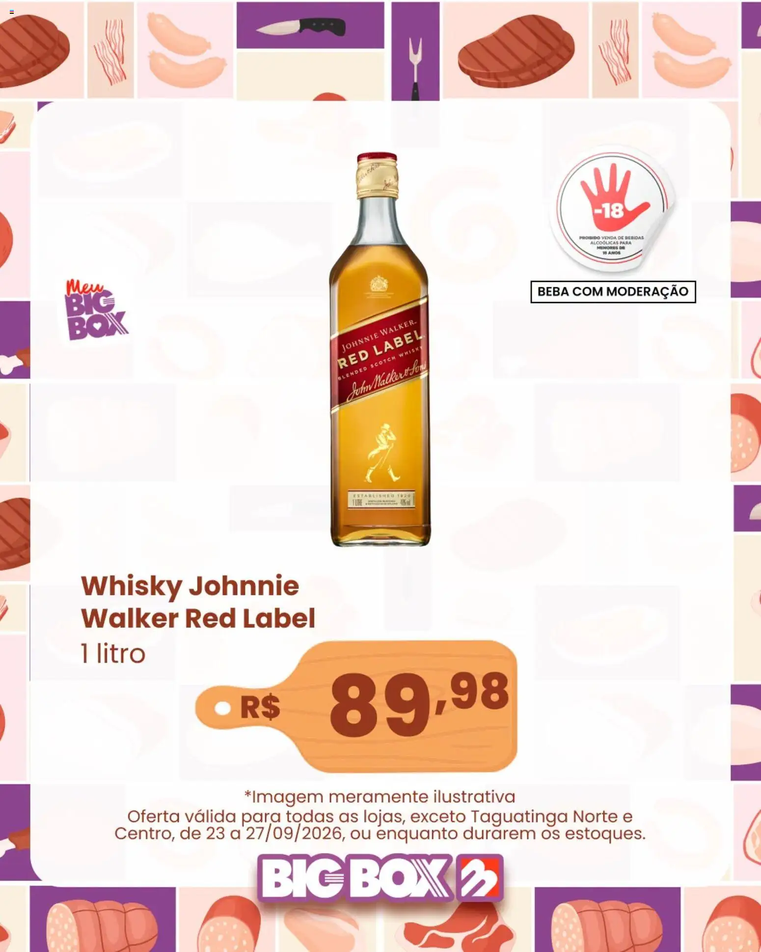 Big Box Folheto - válido de 23/09/2026 | Página: 6 | Produtos: Whisky