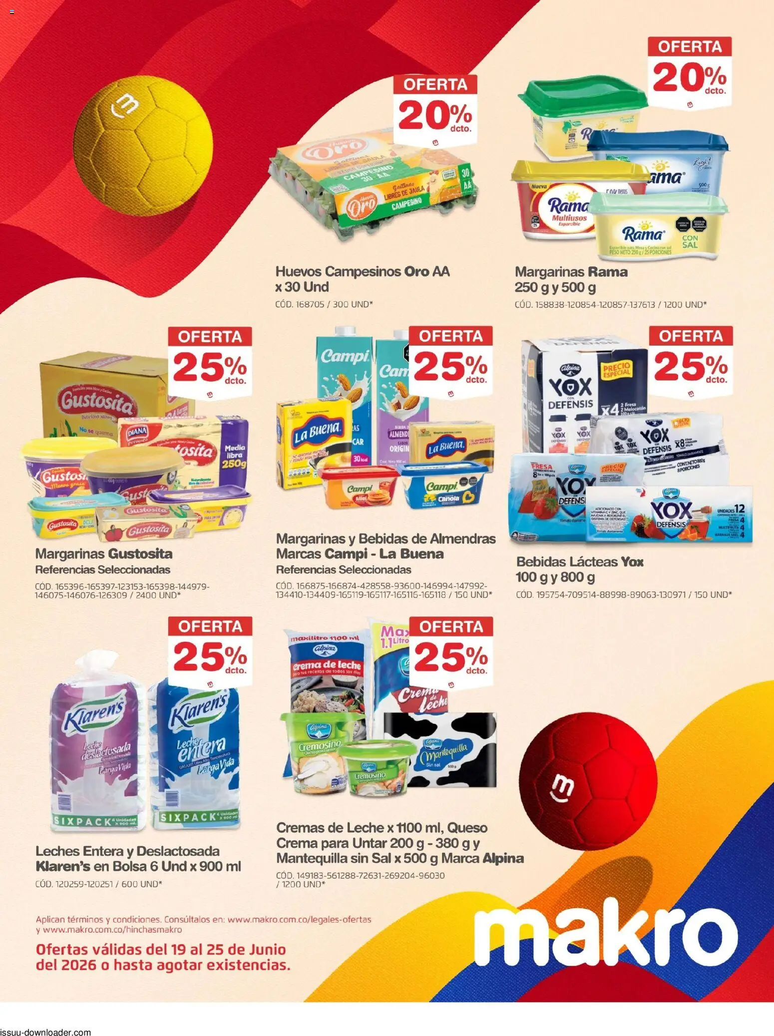 Makro revista - valida desde el 19/06/2026 | Página: 16 | Productos: Almendras, Fresa, Sal, Mesa