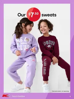 Preview of Kmart - School Holidays - valid from 24/06/2026 | Page: 50 | Products: Sweater, Pants