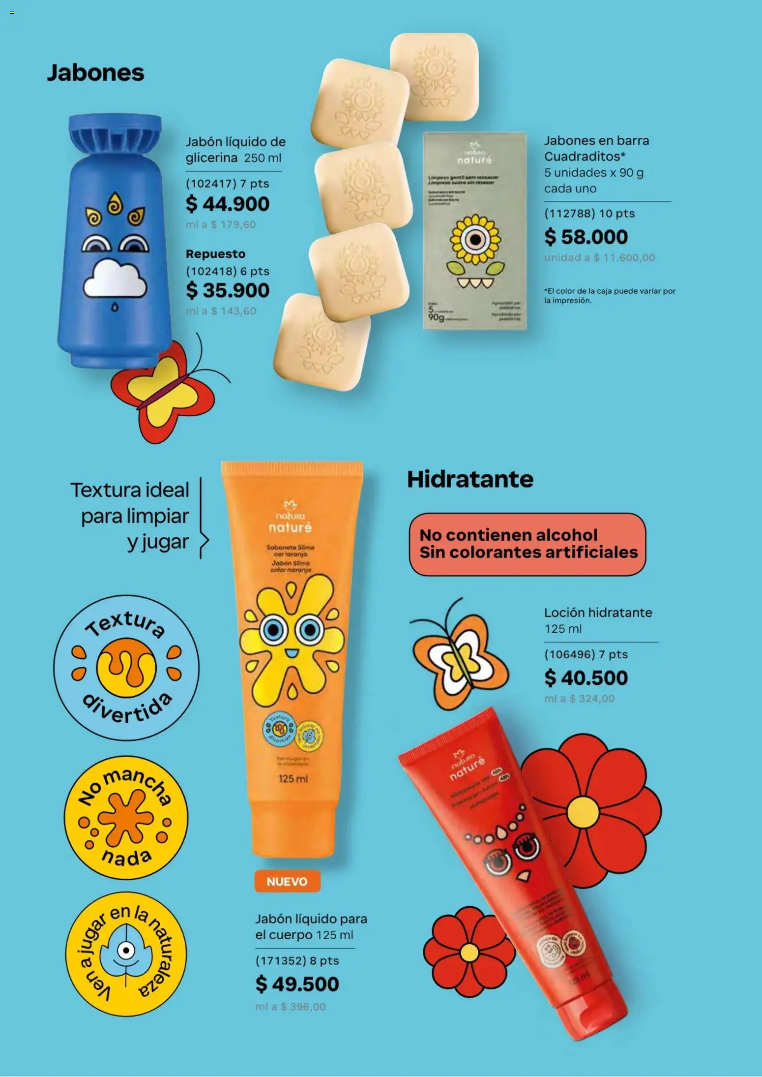 Natura revista - valida desde el 01.04.2026 | Página: 169 | Productos: Loción, Caja, Jabón, Tintura