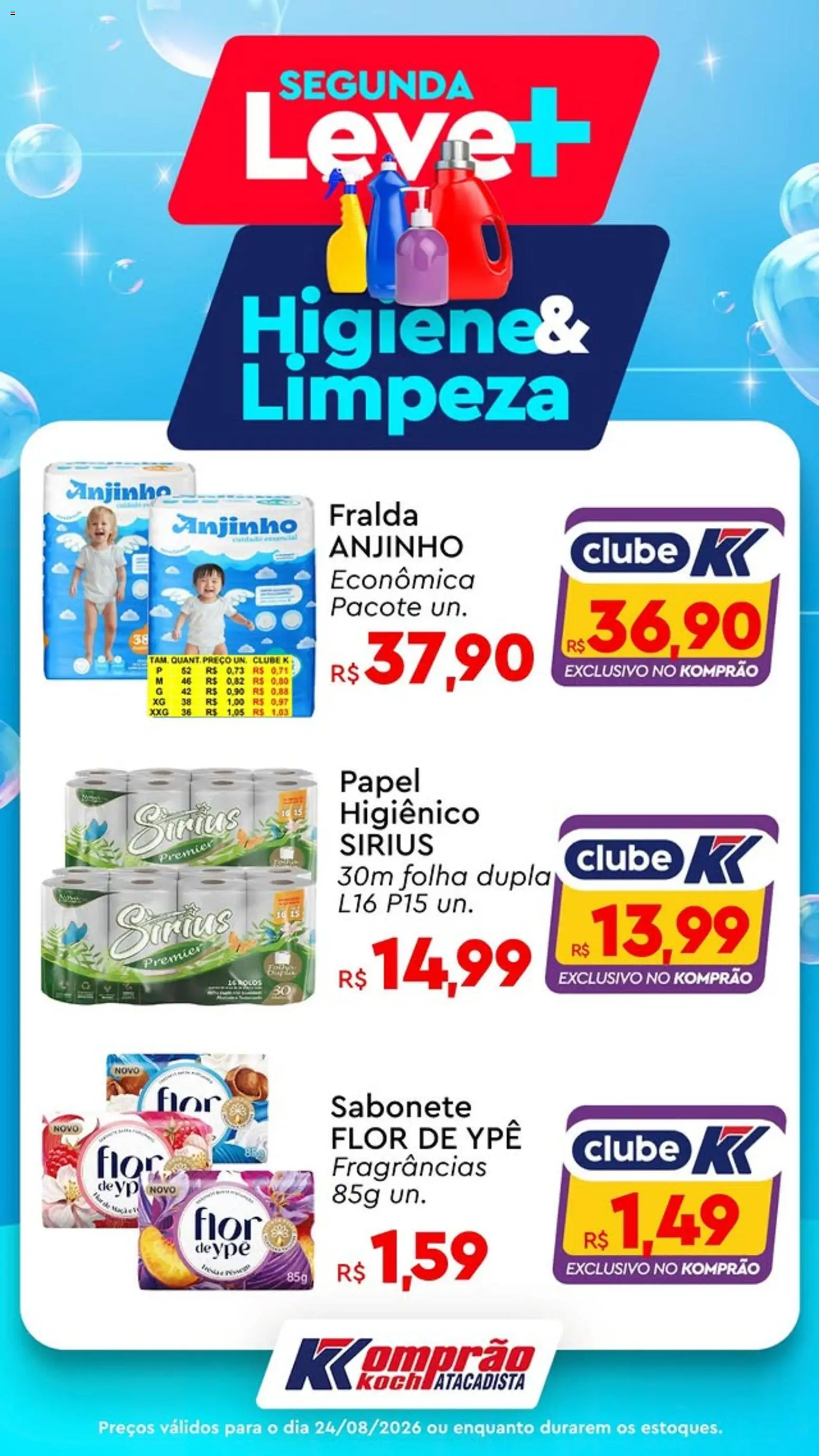 Komprao Atacadista Folheto - válido de 24/08/2026 | Página: 2 | Produtos: Sabonete
