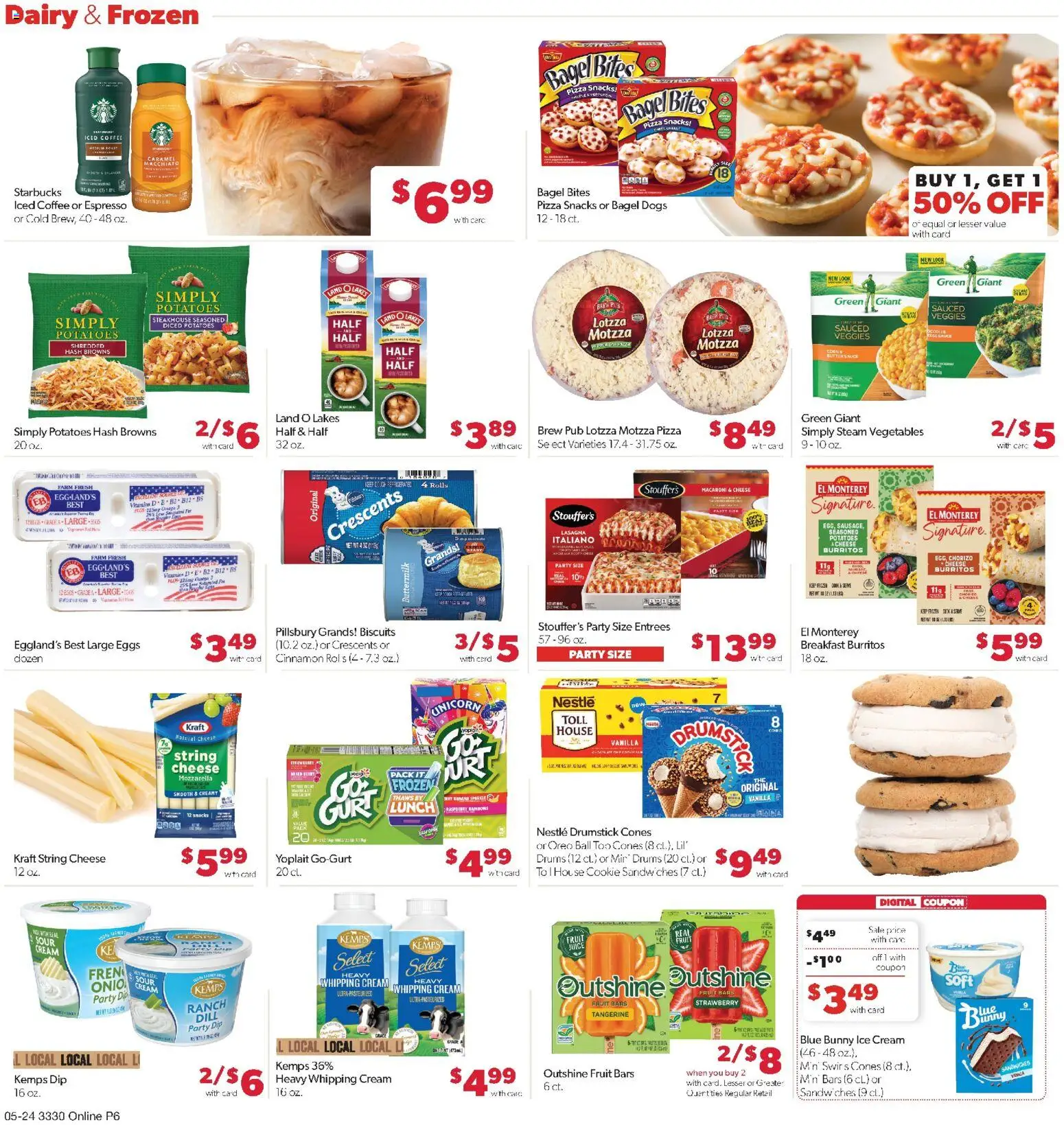 Family Fare Weekly Ad - MN - valid from 24.05.2026 | Page: 10 | Products: Butter, Coffee, Pizza, Cream