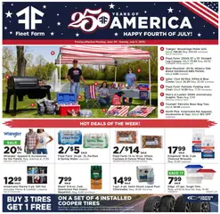 Preview of Mills Fleet Farm weekly ads valid from 06/29/2026