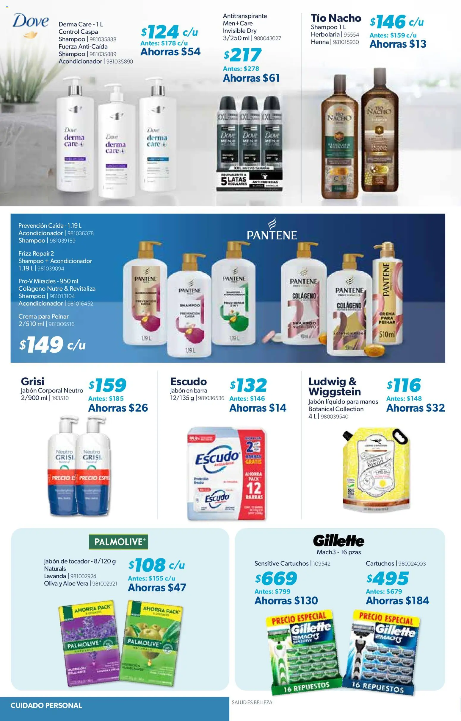 Nuevas ofertas de Sam's Club válidas en toda la República Mexicana desde el 01.05.2026. ¡Encuentra las mejores ofertas en Sam's Club catálogo! | Página: 24 | Productos: Antitranspirante, Jabón líquido, Crema, Barra