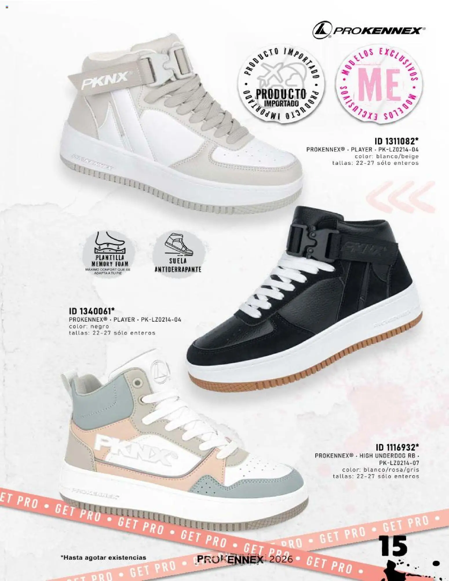 Nuevas ofertas de Price Shoes válidas en toda la República Mexicana desde el 15/09/2026. ¡Encuentra las mejores ofertas en Price Shoes catálogo Prokennex! | Página: 15