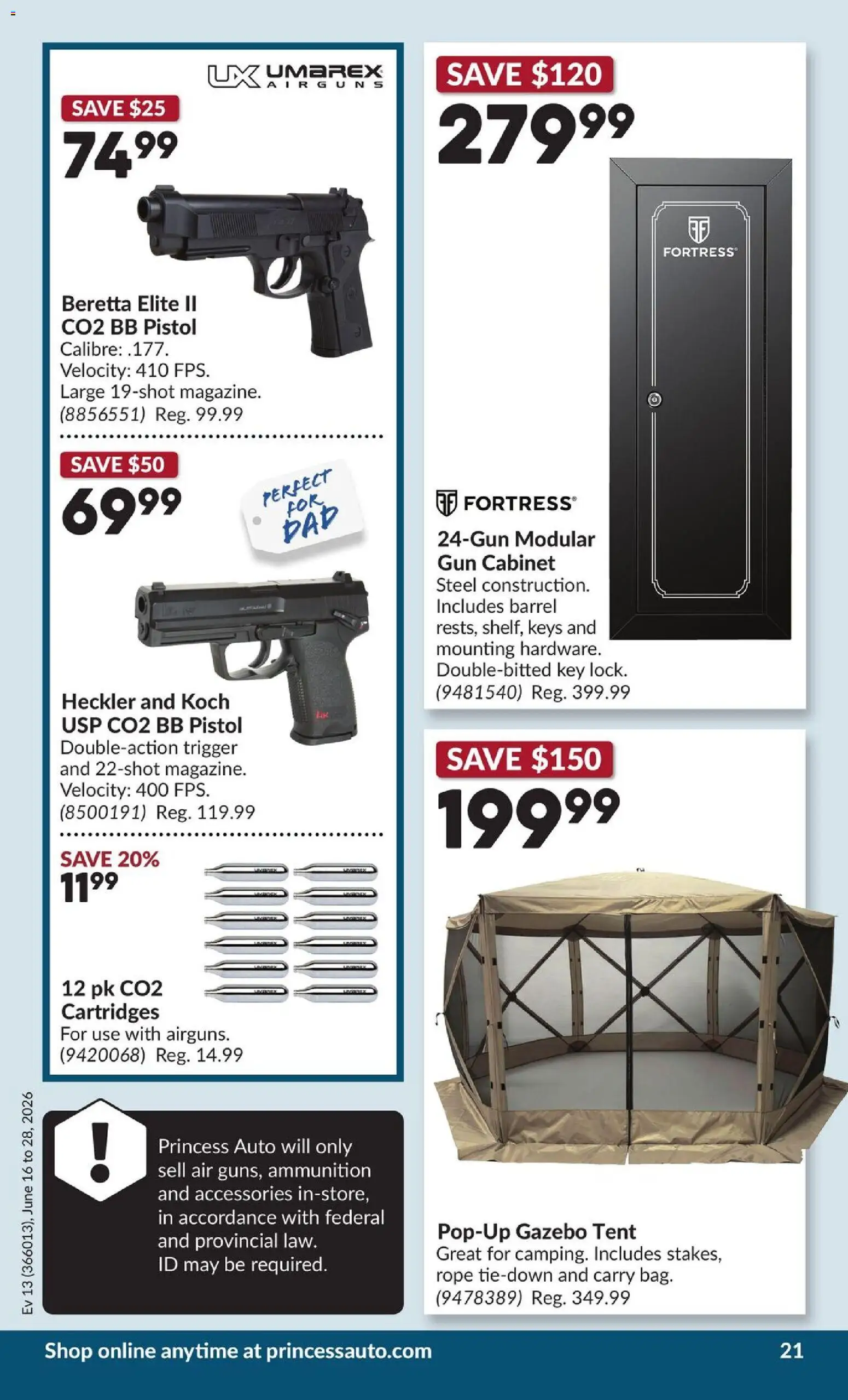 Princess Auto flyer valid from 16.06.2026 | Page: 25 | Products: Cabinet