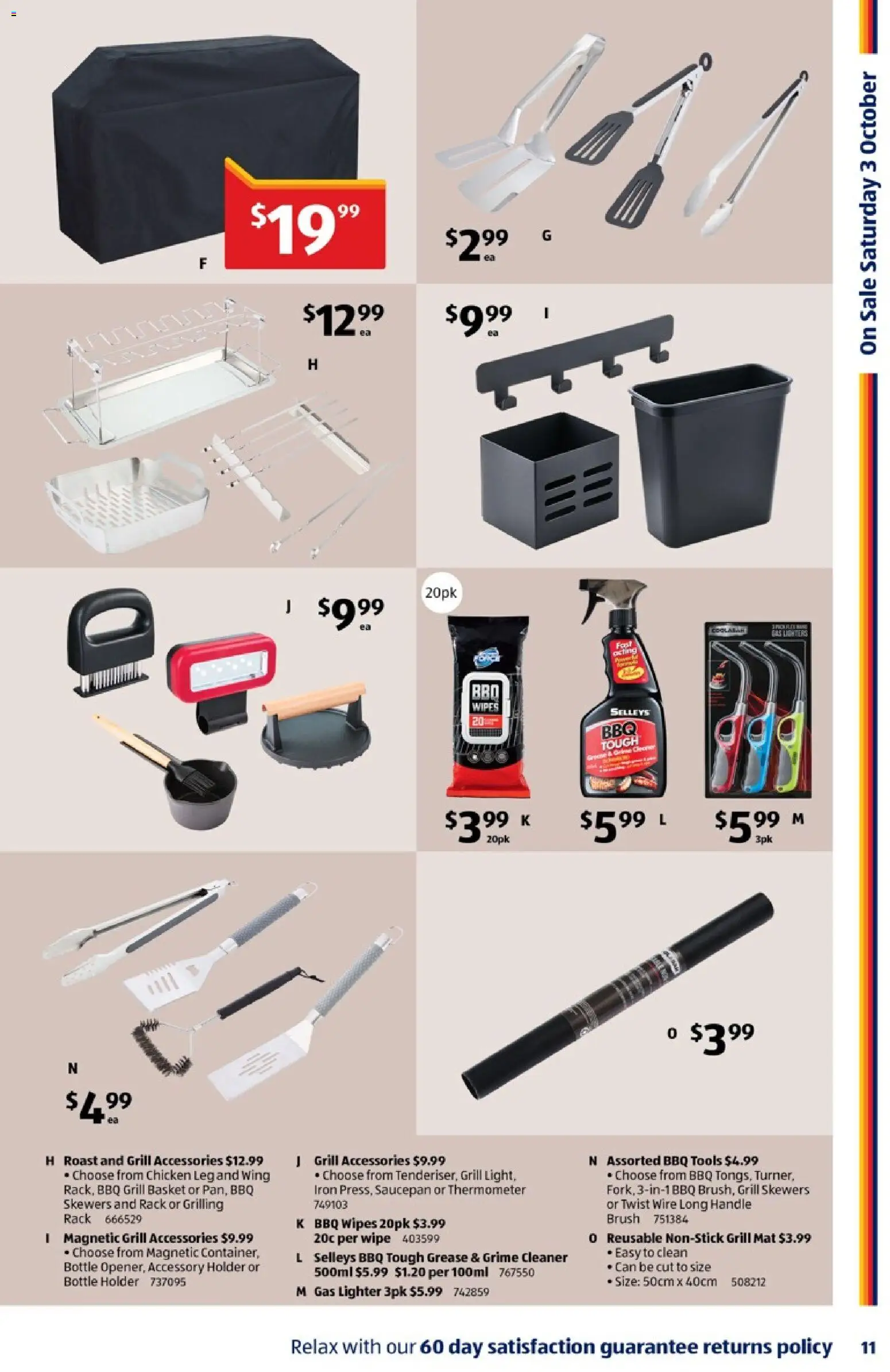 Aldi catalogue - valid from 30/09/2026 | Page: 11 | Products: Brush, Chicken, Grill, Iron