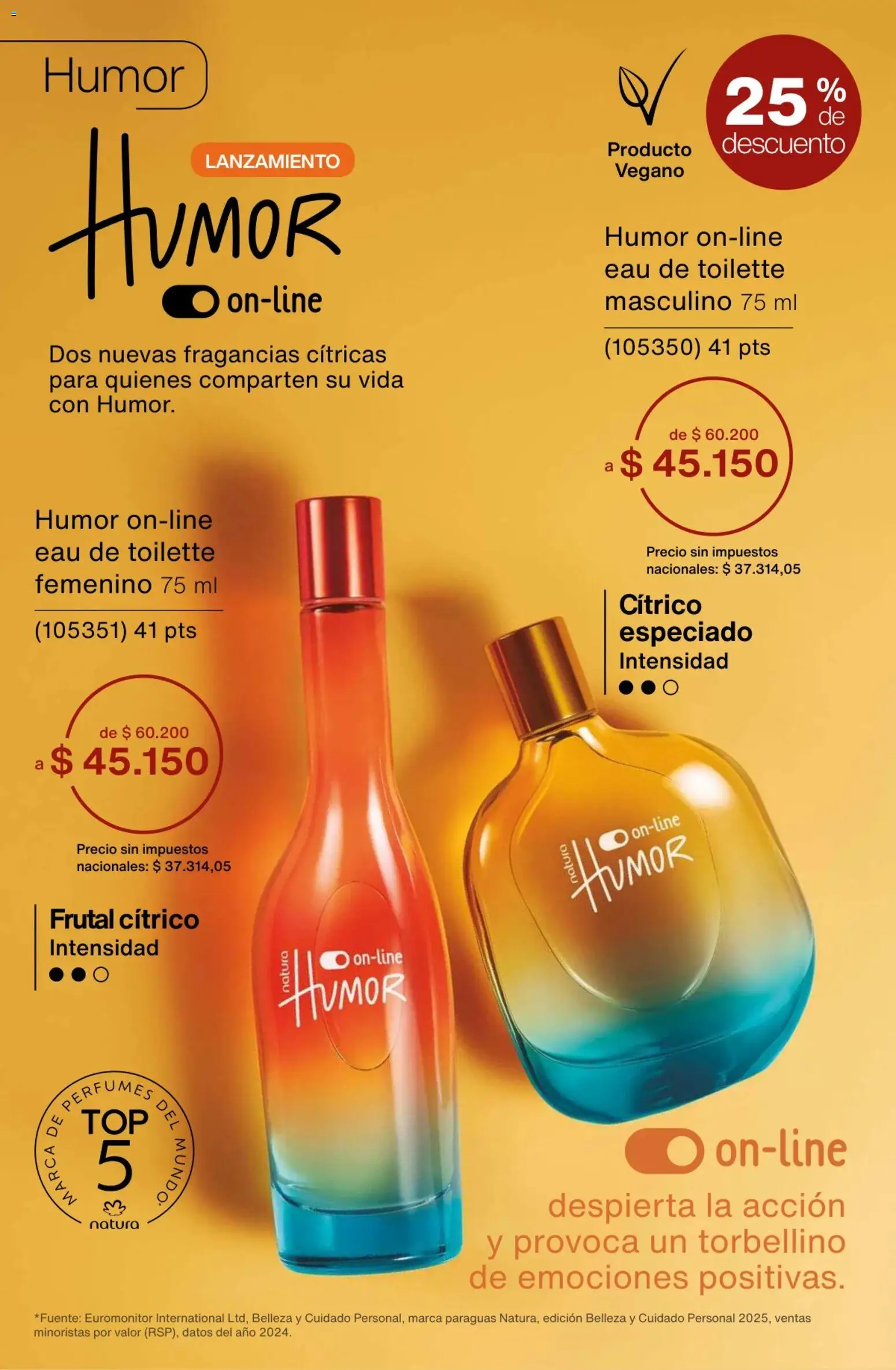 Catálogo Natura Ciclo 3 │ válido desde el 09/02/2026 | Página: 58 | Productos: Eau de toilette