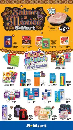 Vista previa de S-Mart folleto Ofertas de feria Chihuahua, nuevo folleto de la tienda, válido en México a partir del 08/09/2026