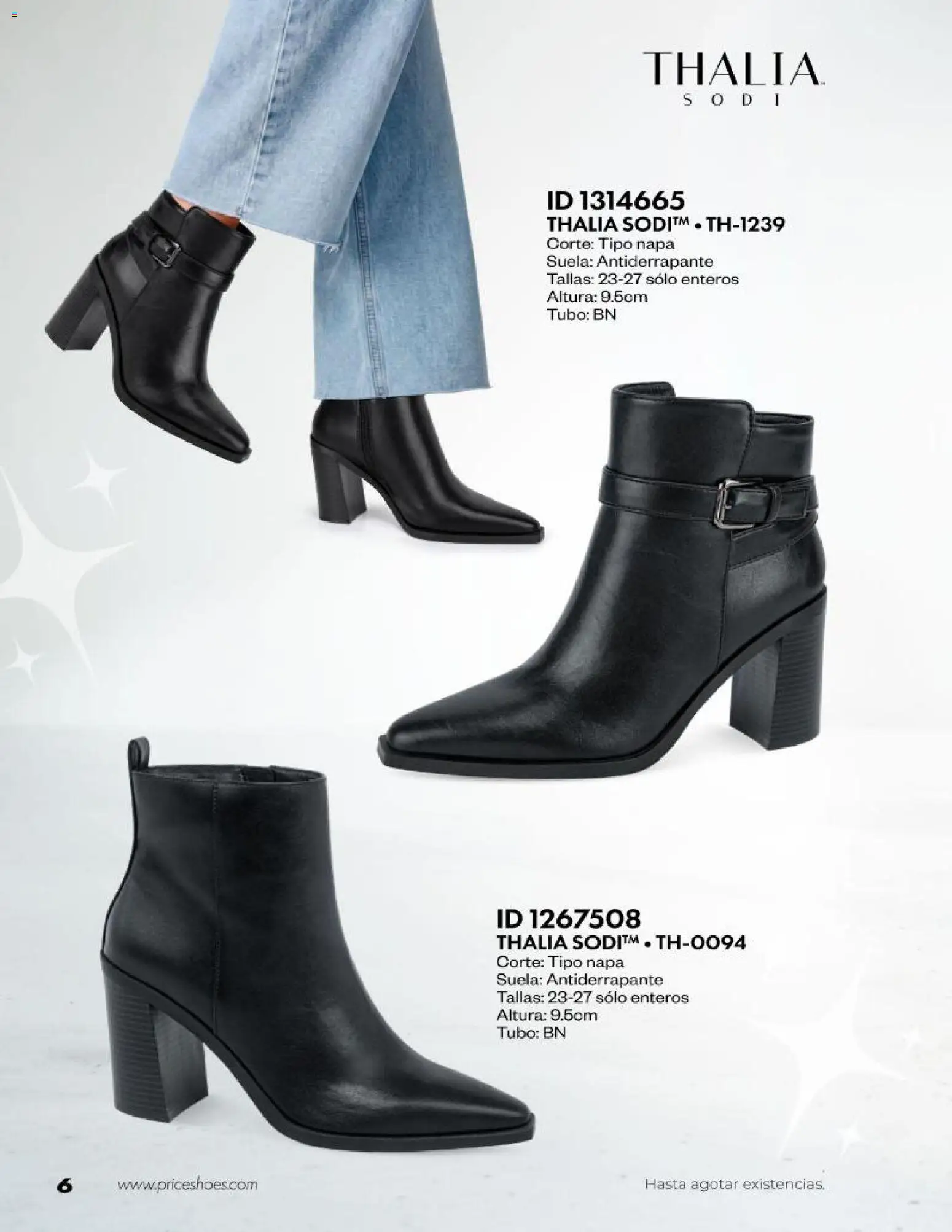 Nuevas ofertas de Price Shoes válidas en toda la República Mexicana desde el 20/10/2026. ¡Encuentra las mejores ofertas en Price Shoes catálogo Thalia! | Página: 6