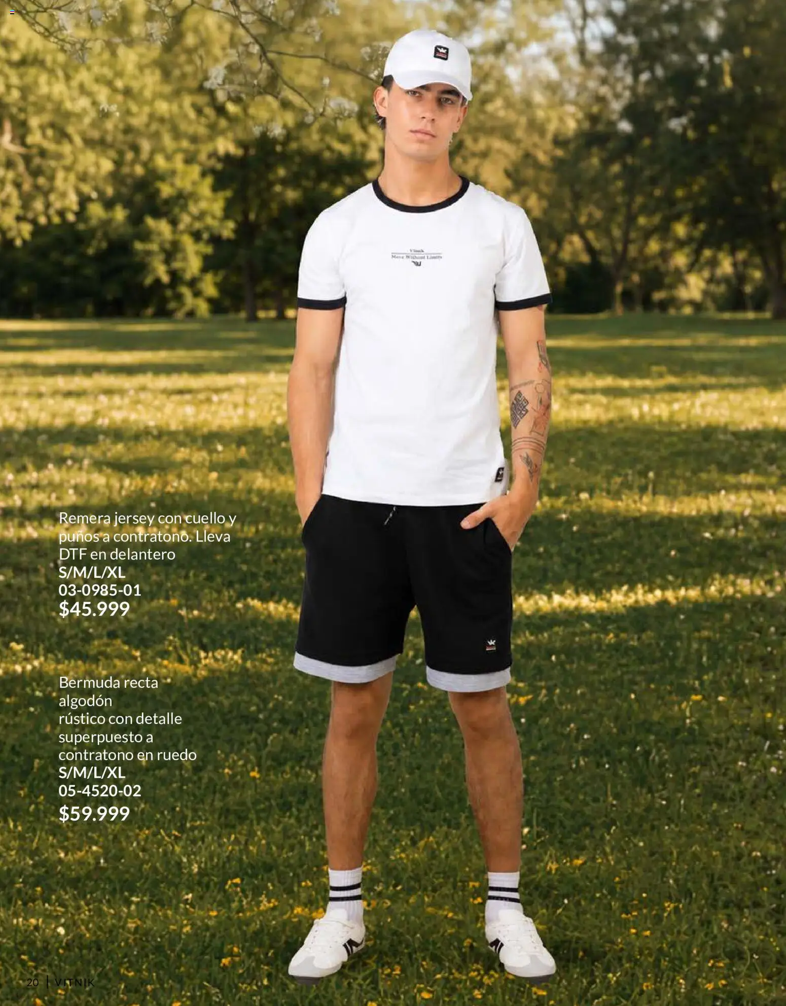 Vitnik - Hombre │ válido desde el 01/09/2026 | Página: 20 | Productos: Remera, Algodón, Bermuda