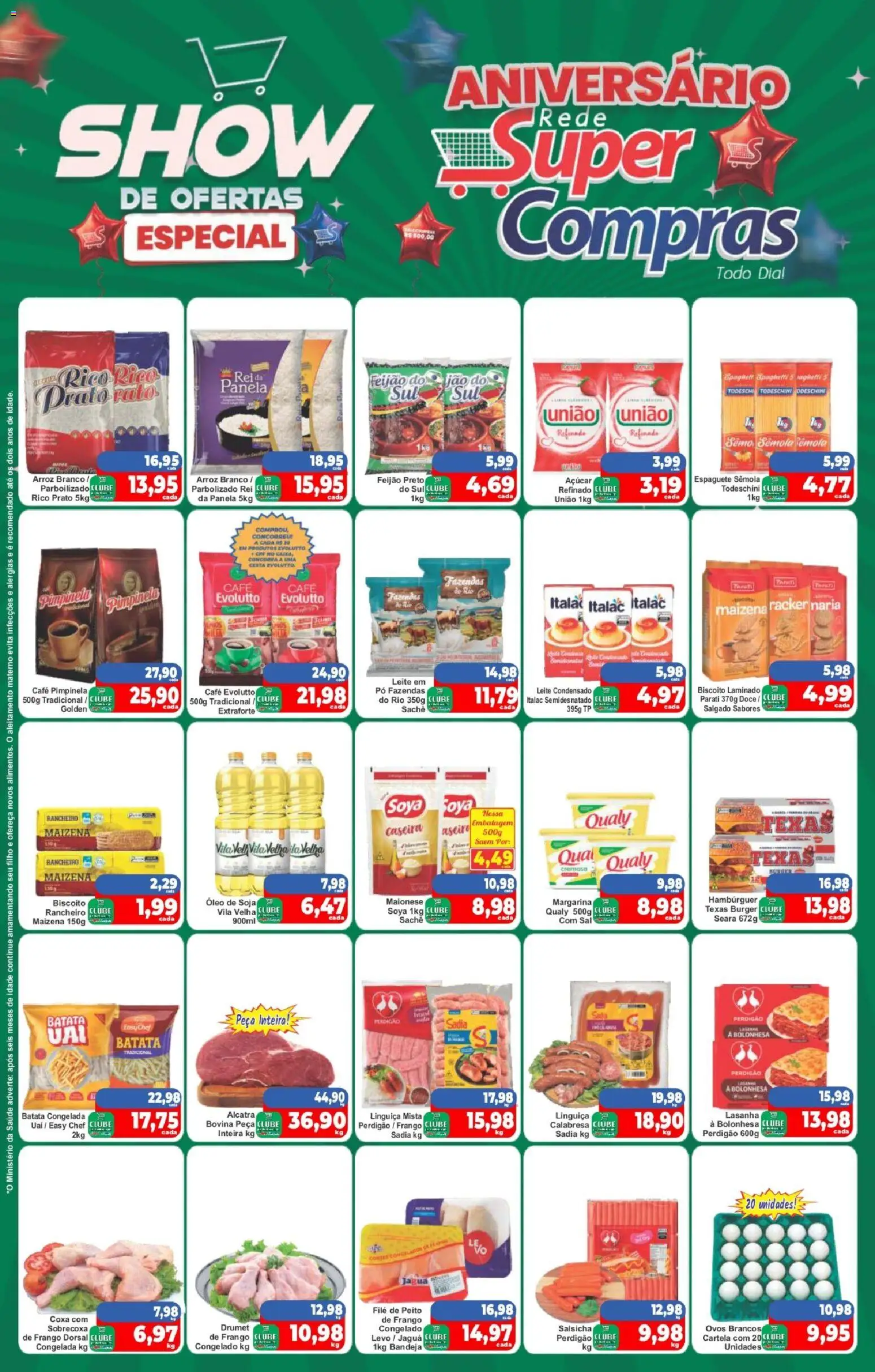 Rede Super Compras Folheto - válido de 31/07/2026 | Página: 1