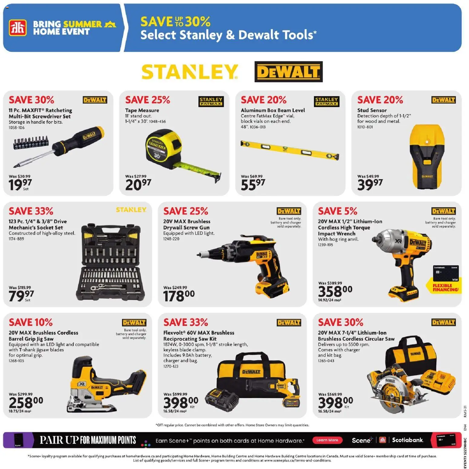Home Hardware flyer valid from Jul 16, 2026 | Page: 5 | Products: Socket, Box, Battery