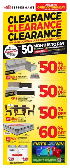 Preview of Tepperman's weekly flyer / circulaire from shop Tepperman's valid from 15.05.2026