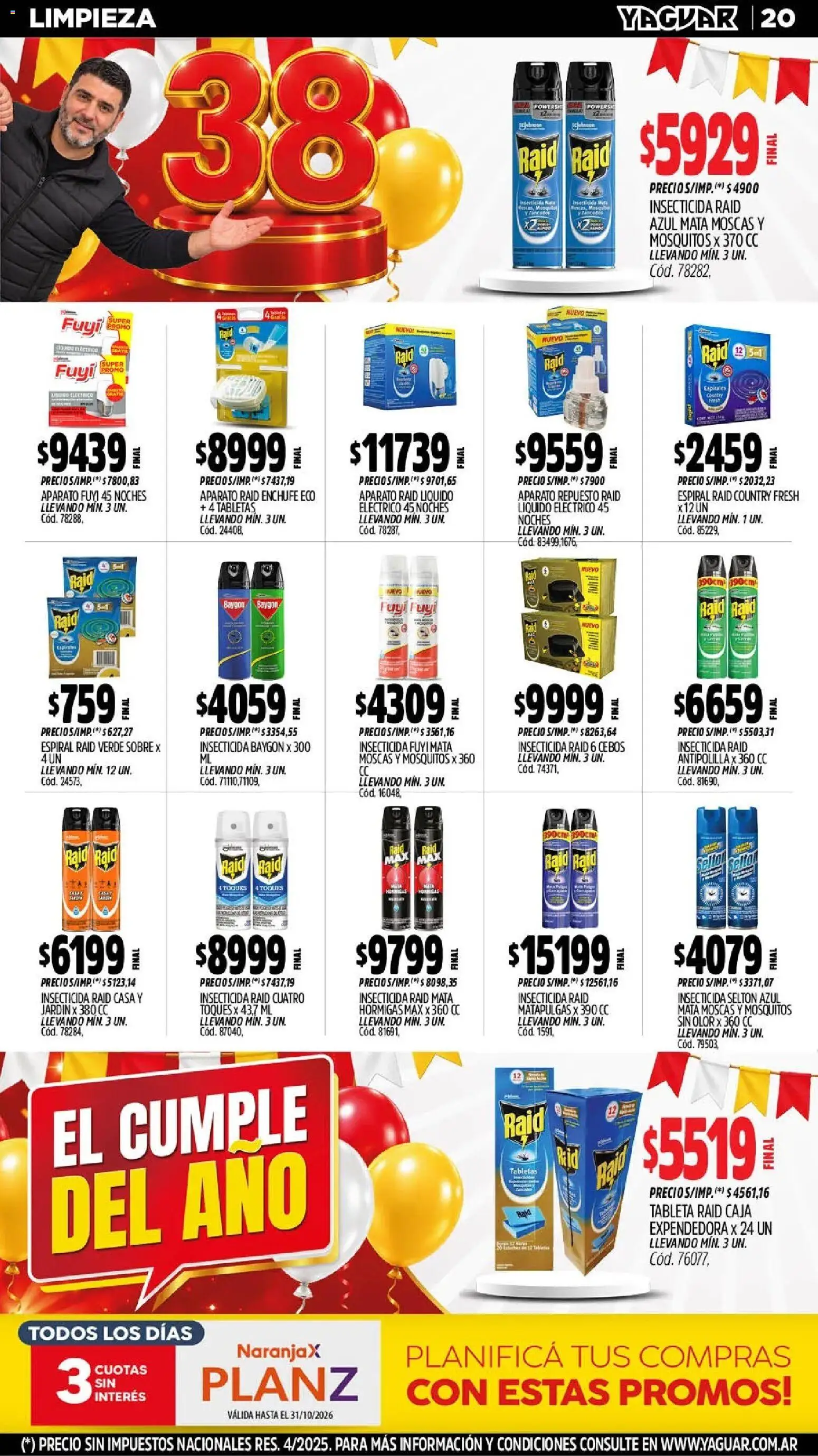 Yaguar - Oferta Semanal Córdoba │ válido desde el 12/10/2026 | Página: 22