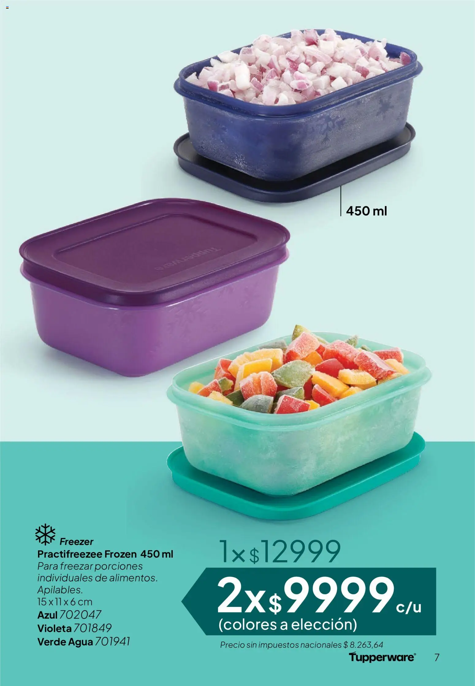 Tupperware Folleto │ válido desde el 04/08/2026 | Página: 9 | Productos: Agua, Freezer