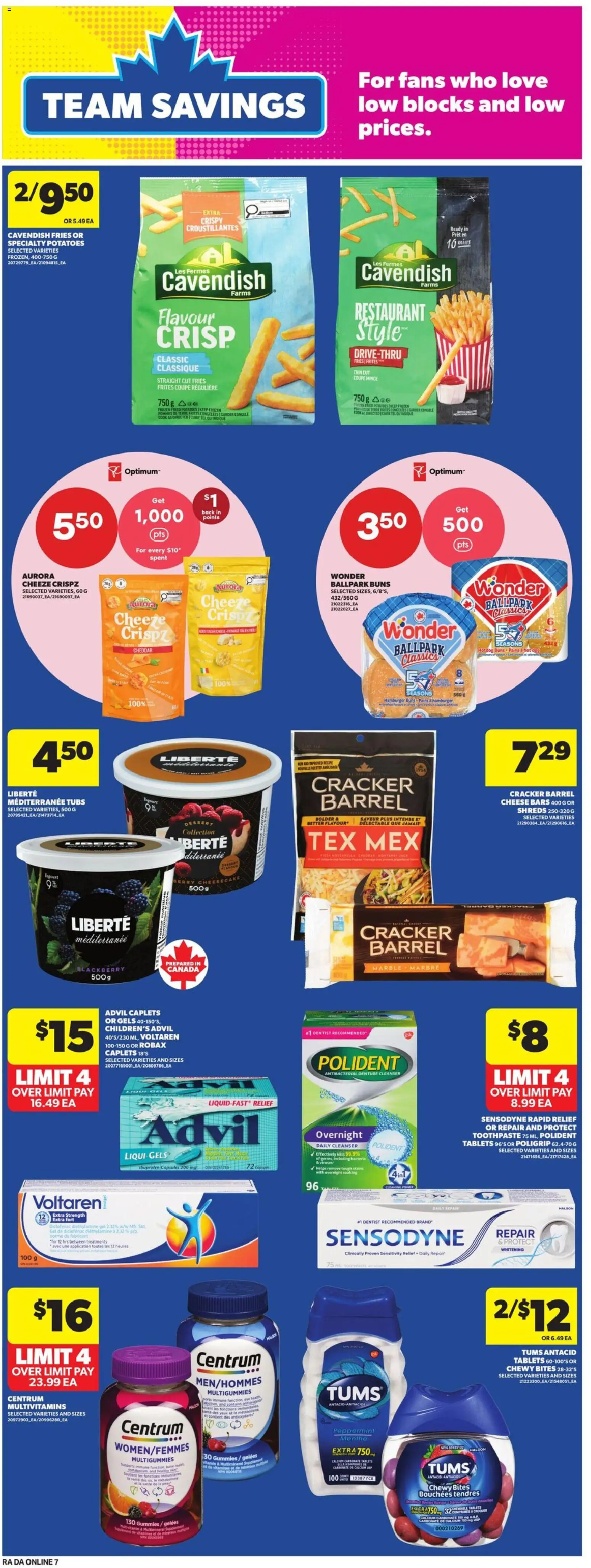 Atlantic Superstore flyer valid from 11.06.2026 | Page: 16 | Products: Potatoes, Toothpaste, Cheese