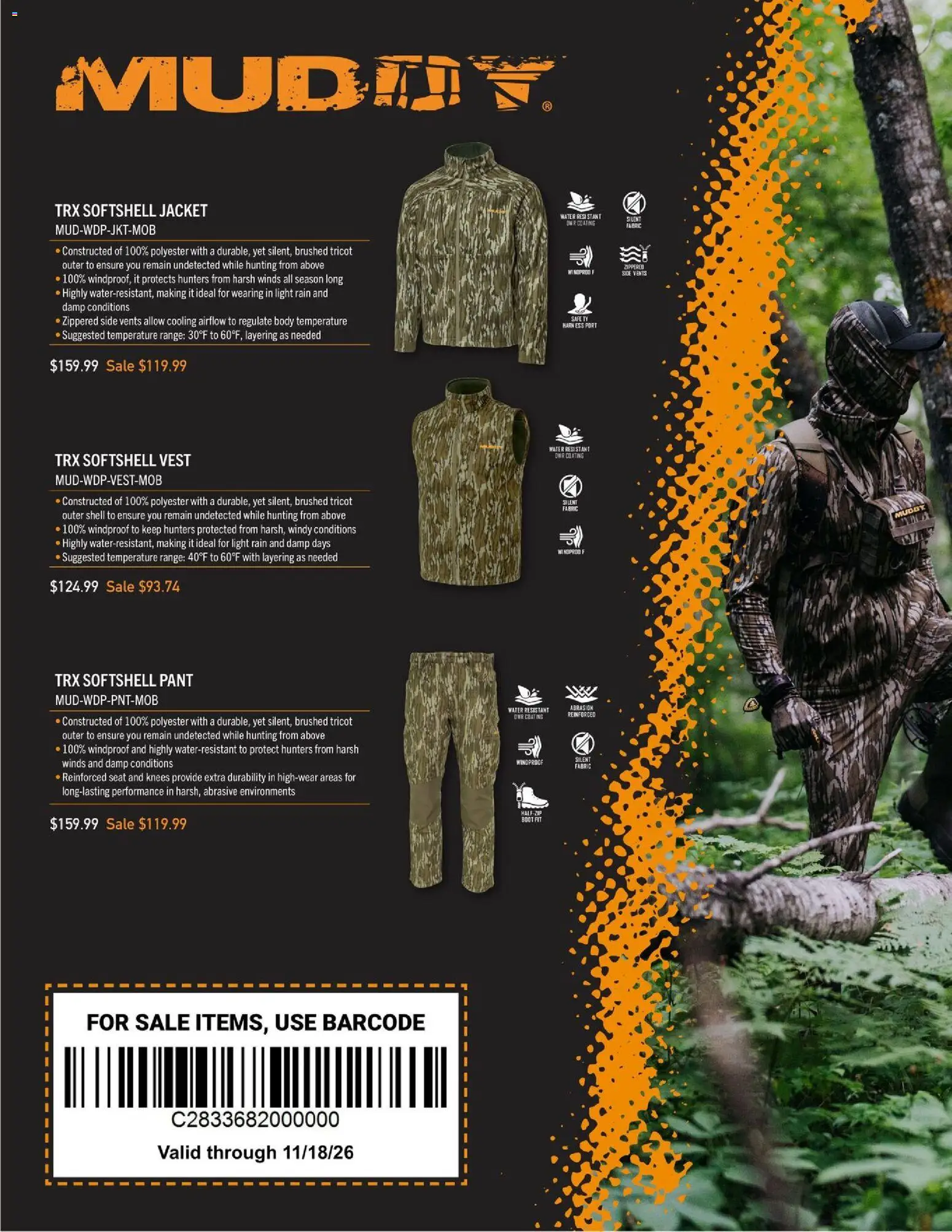 Dunham's Sports Hunting Accessories Guide - valid from 08/20/2026 | Page: 2 | Products: Safe, Vest, Jacket, Water