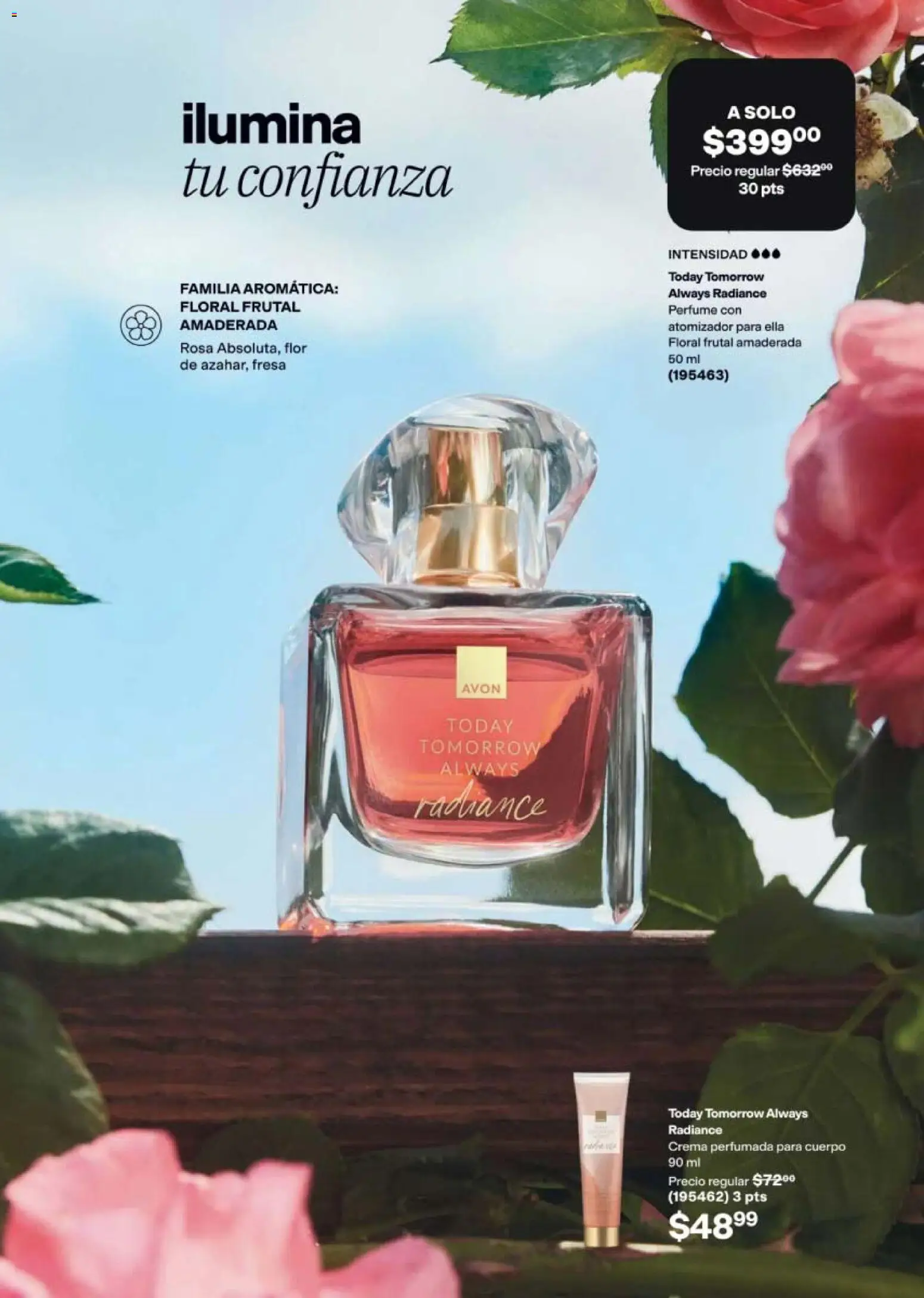 Nuevas ofertas de AVON válidas en toda la República Mexicana desde el 21/08/2026. ¡Encuentra las mejores ofertas en AVON campaña 13 2026! | Página: 75 | Productos: Fresa, Crema, Perfume