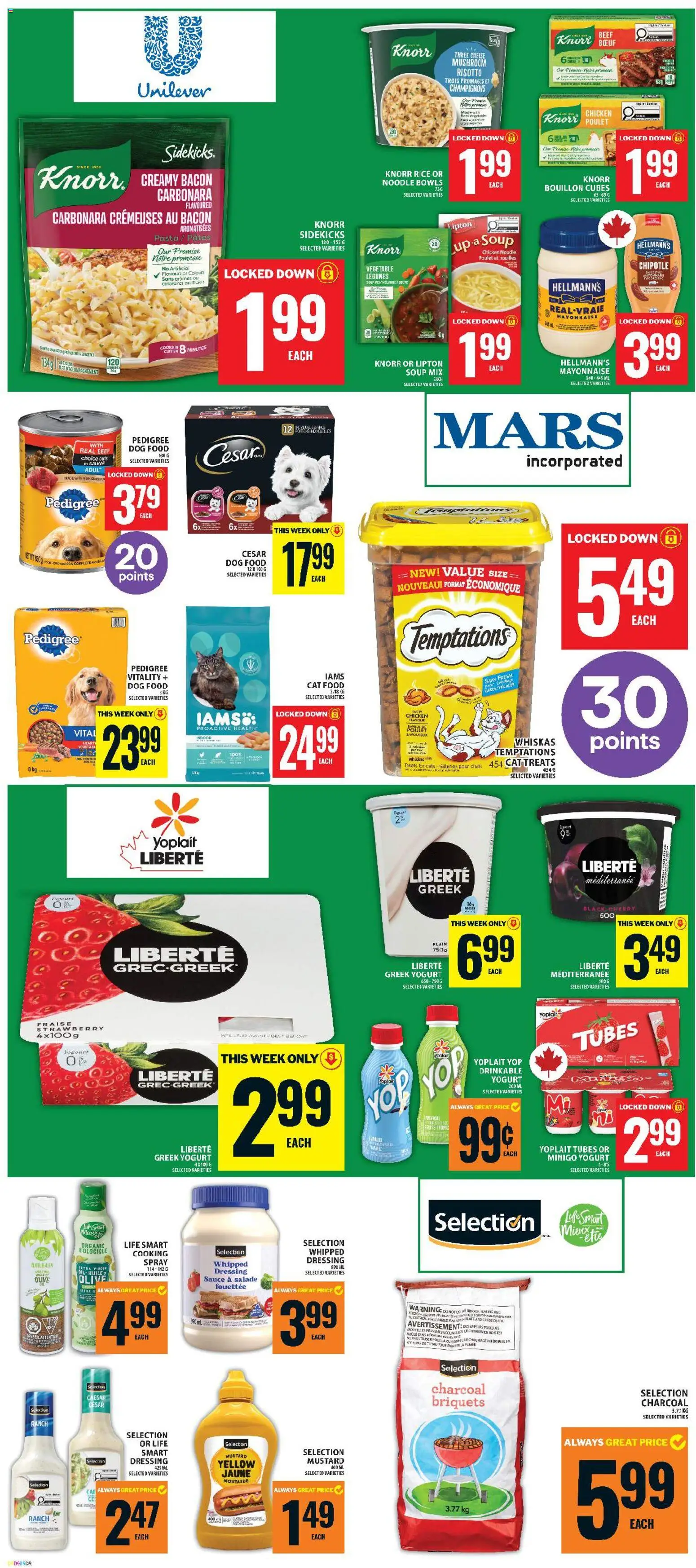 Food Basics flyer valid from Aug 20, 2026 | Page: 8 | Products: Rice, Beef, Bacon, Dog food