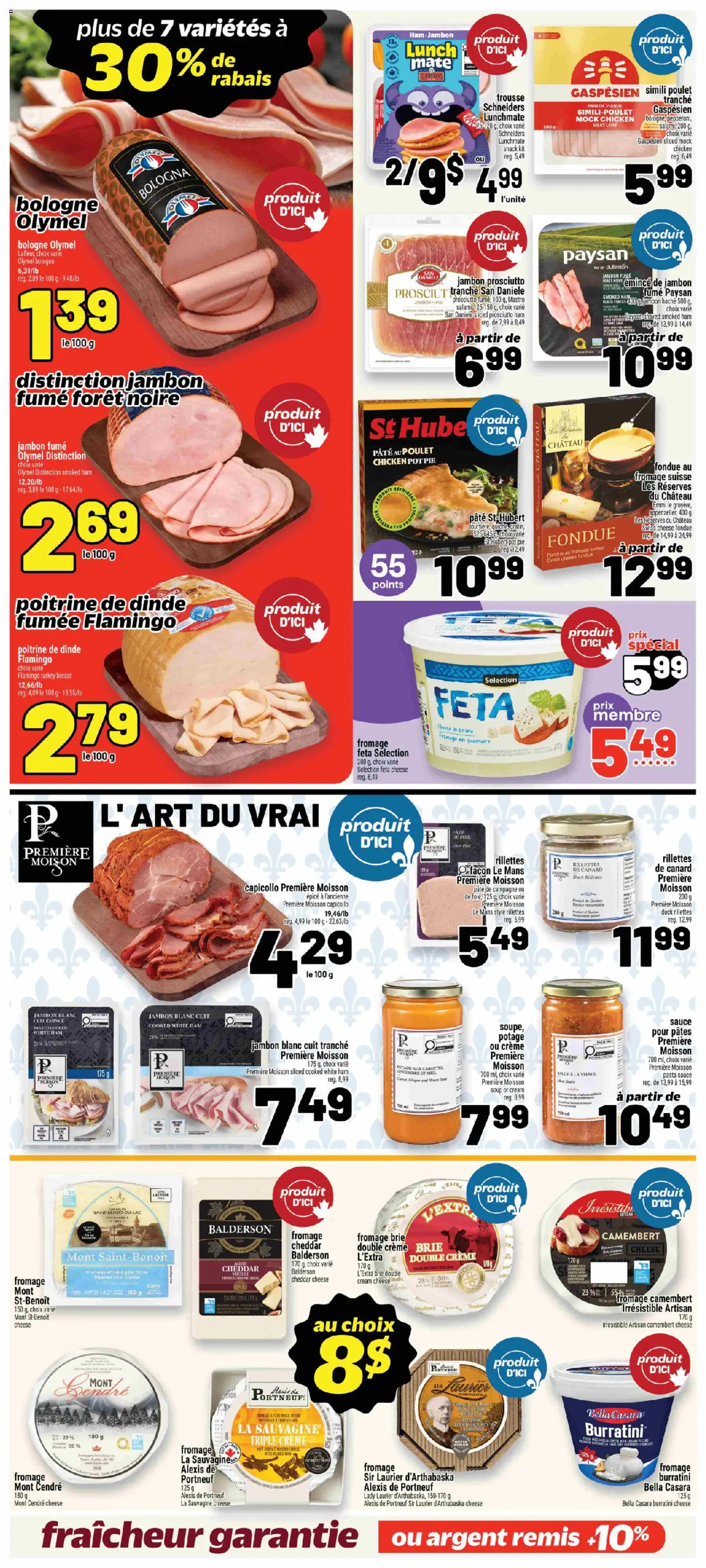 Metro flyer valid from Sep 17, 2026 | Page: 15 | Products: Camembert, Cheddar, Salami, Chicken
