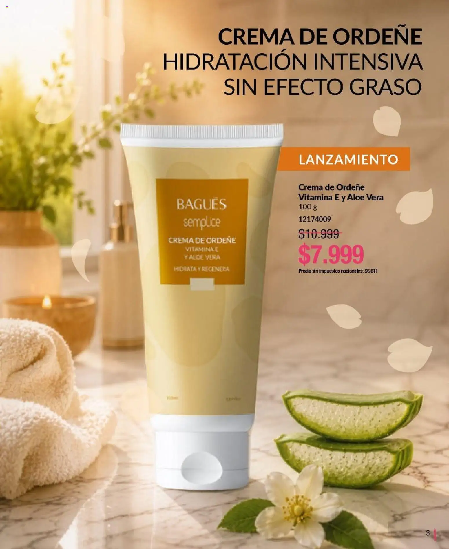 Bagués - Catálogo │ válido desde el 29/06/2026 | Página: 3 | Productos: Crema