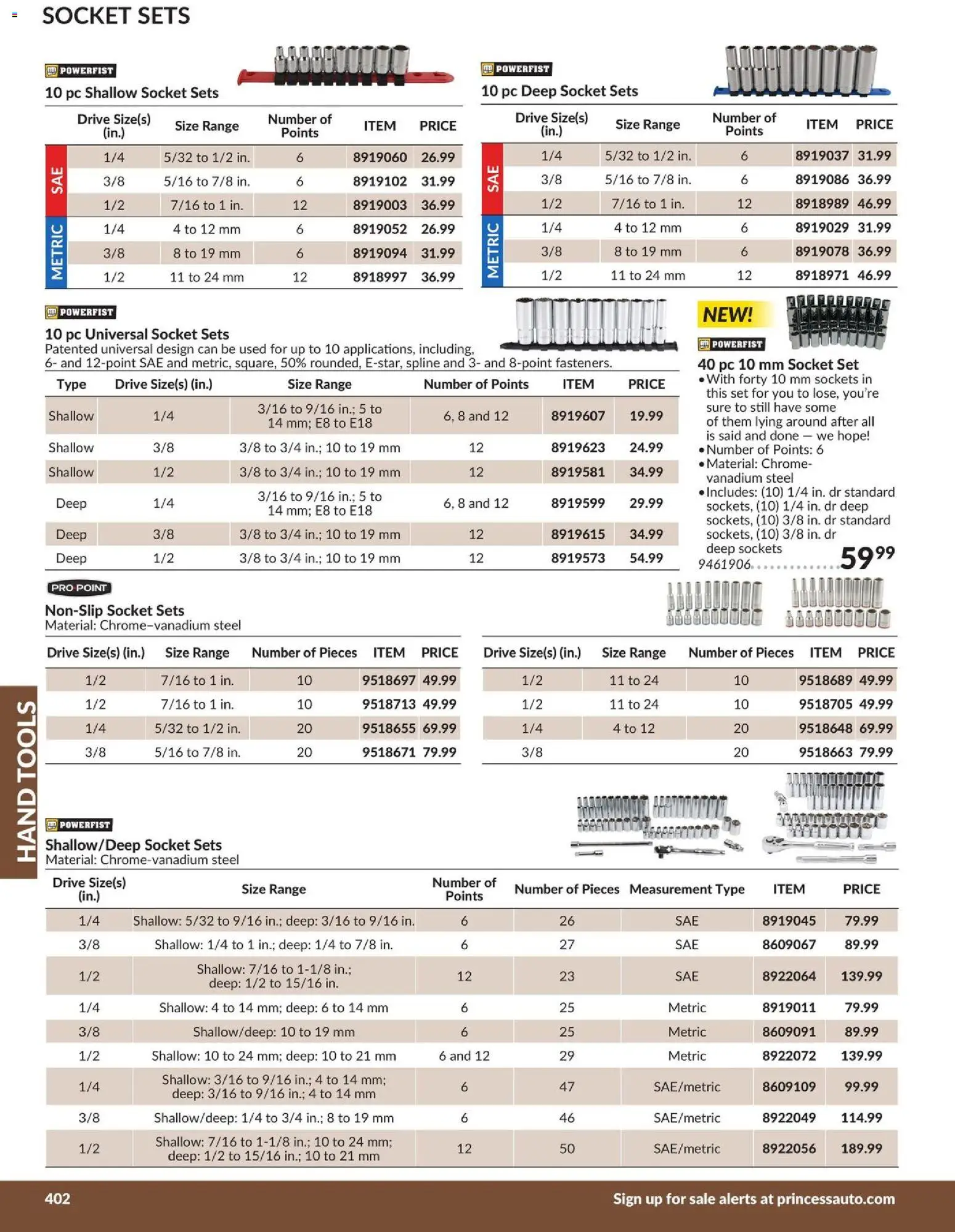 Princess Auto flyer valid from 21.04.2026 | Page: 10 | Products: PC, Socket
