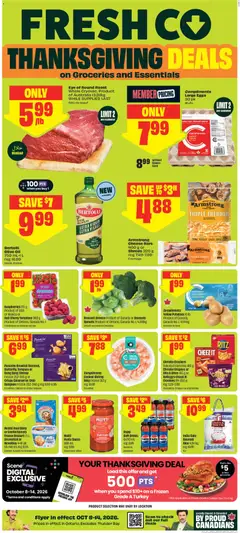 Preview of FreshCo weekly flyer / circulaire from shop FreshCo valid from Oct 8, 2026
