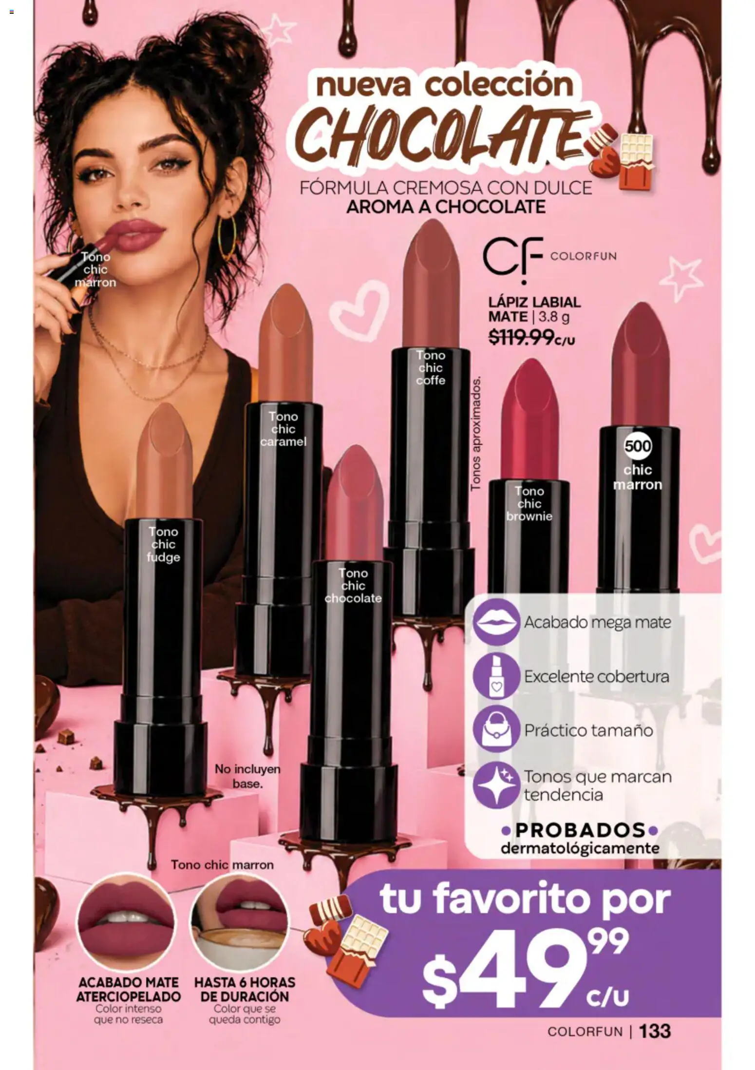 Nuevas ofertas de Fuller válidas en toda la República Mexicana desde el 22/07/2026. ¡Encuentra las mejores ofertas en Fuller campaña 8 2026! | Página: 119 | Productos: Chocolate, Mate, Lápiz labial
