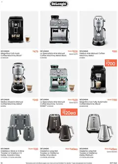 Preview of Myer End of financial year sale - valid from 01.06.2026 | Page: 2 | Products: Cups, Coffee, Glasses, Toaster