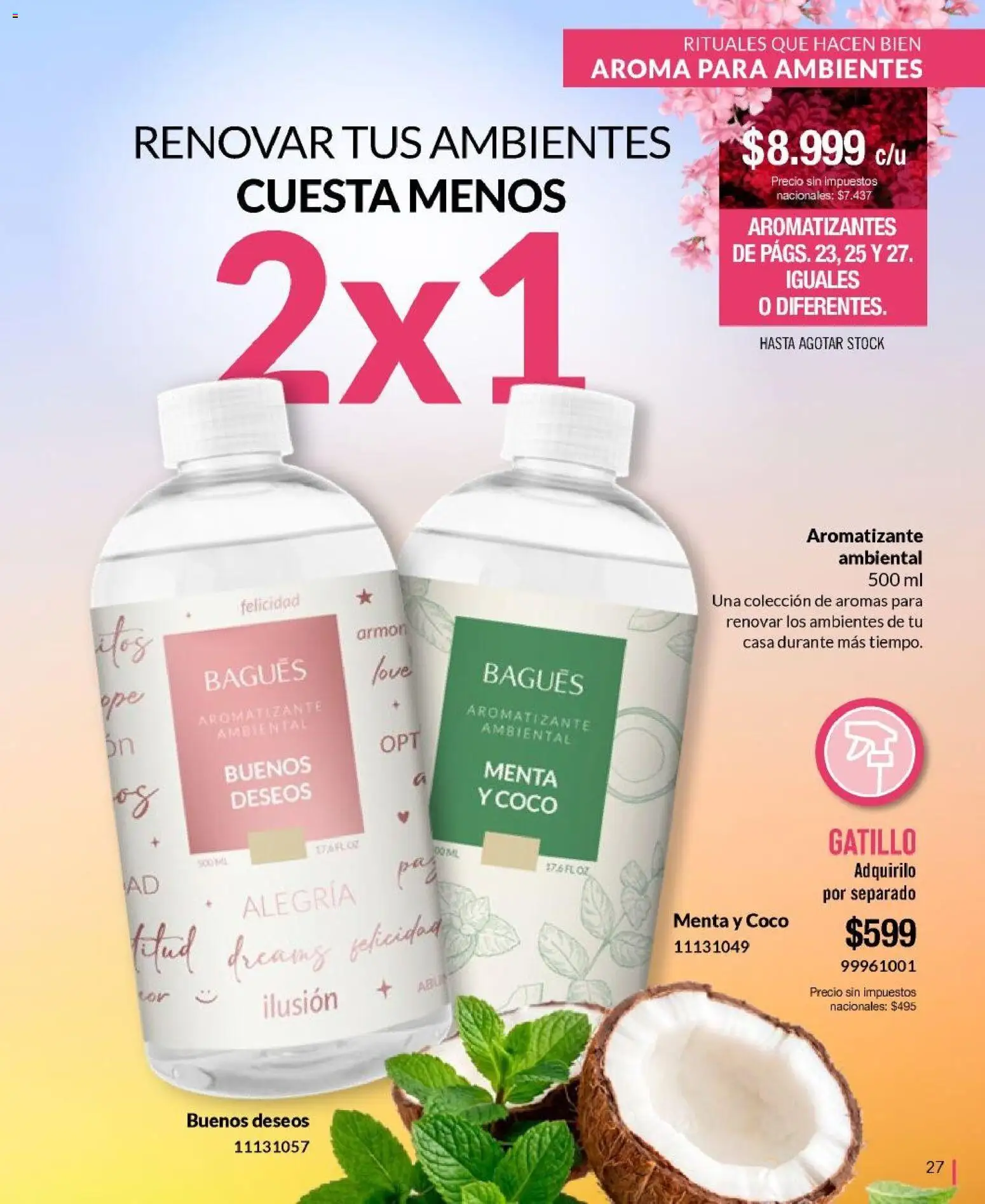 Bagués catálogo │ válido desde el 21/09/2026 | Página: 27 | Productos: Coco